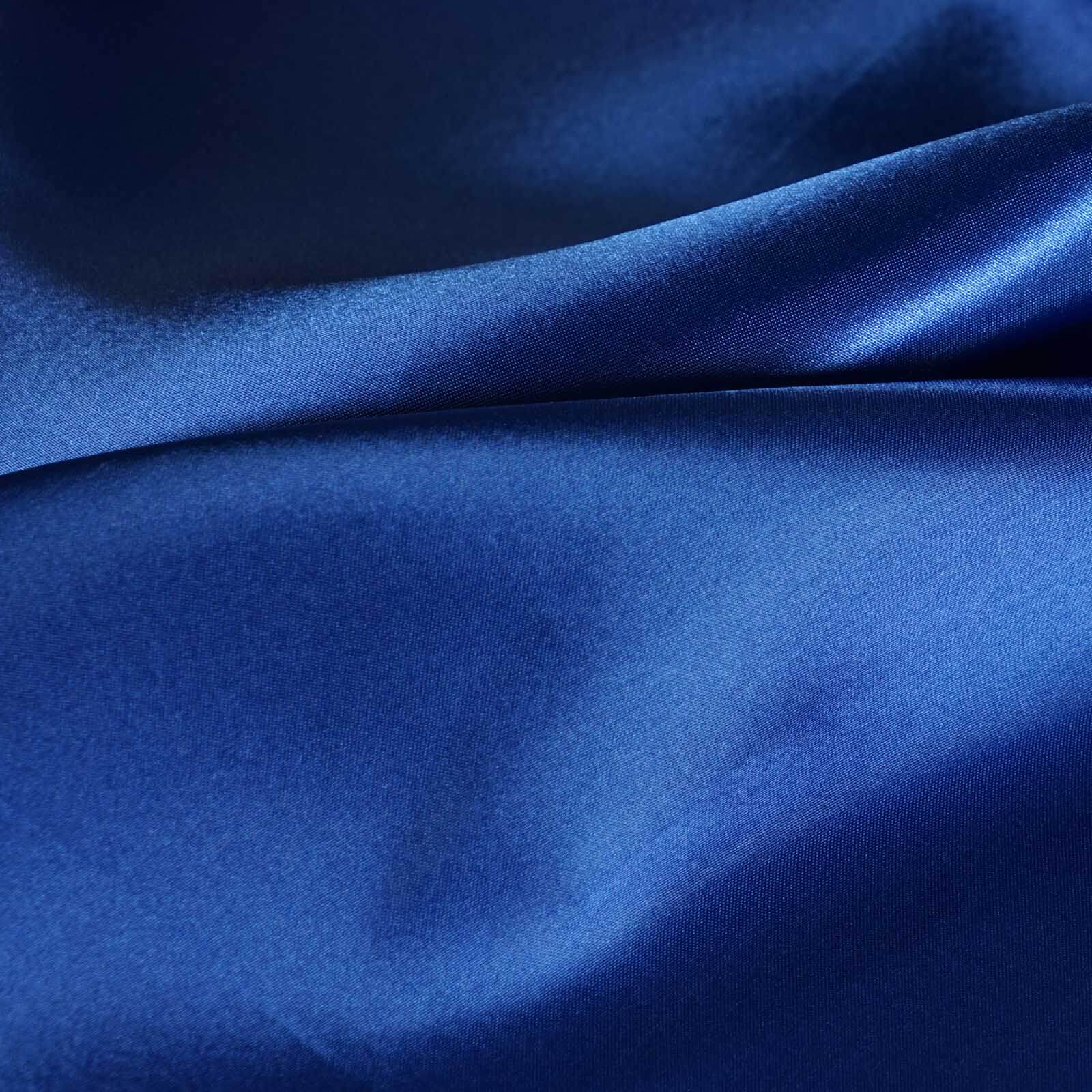 5 Pack Satin Chair Sashes 6"x106" Royal Blue - Reusable Chair Bows with Smooth Finish - Image 10