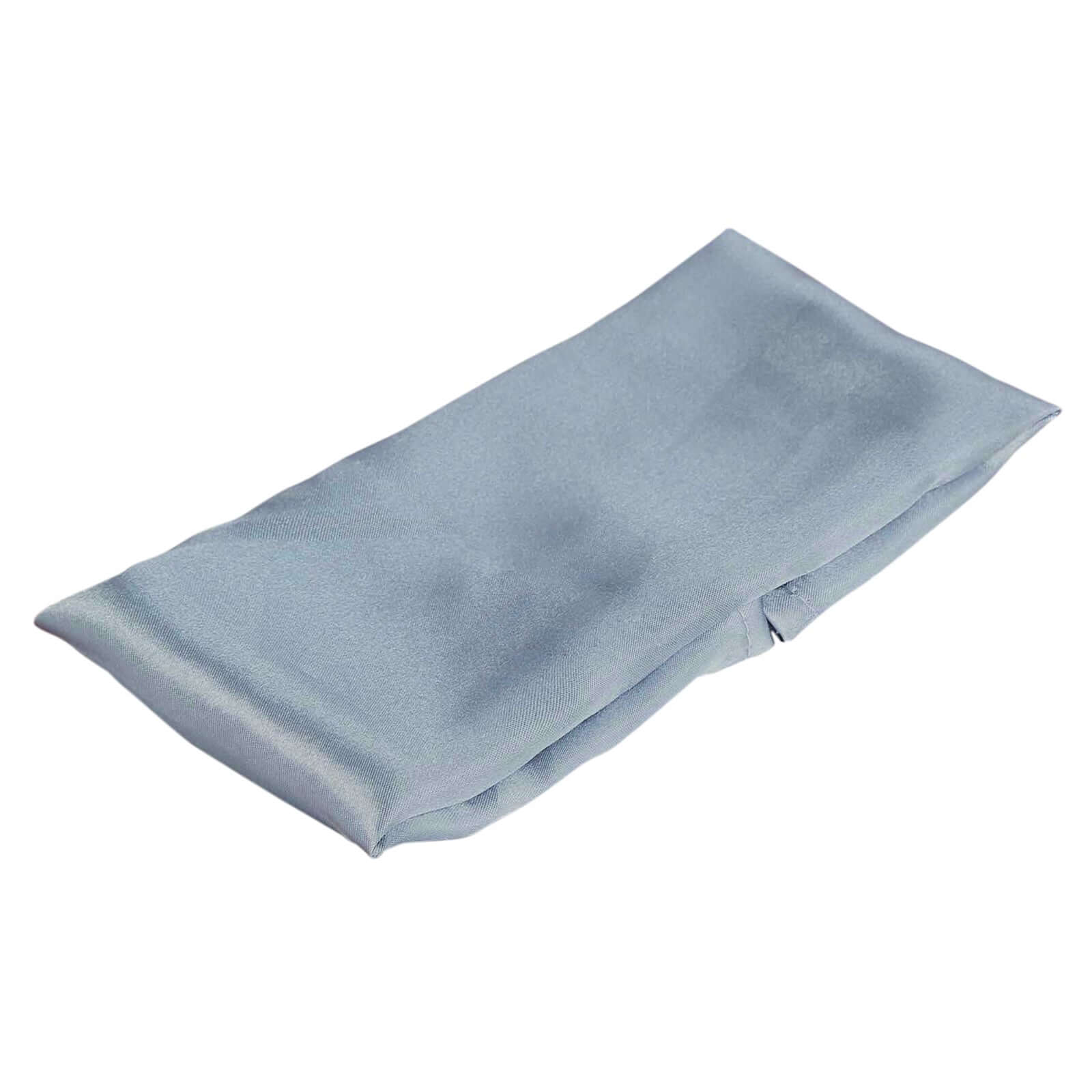 5 Pack Satin Napkins 20"x20" Dusty Blue -Soft Reusable Cloth Napkins - Image 6