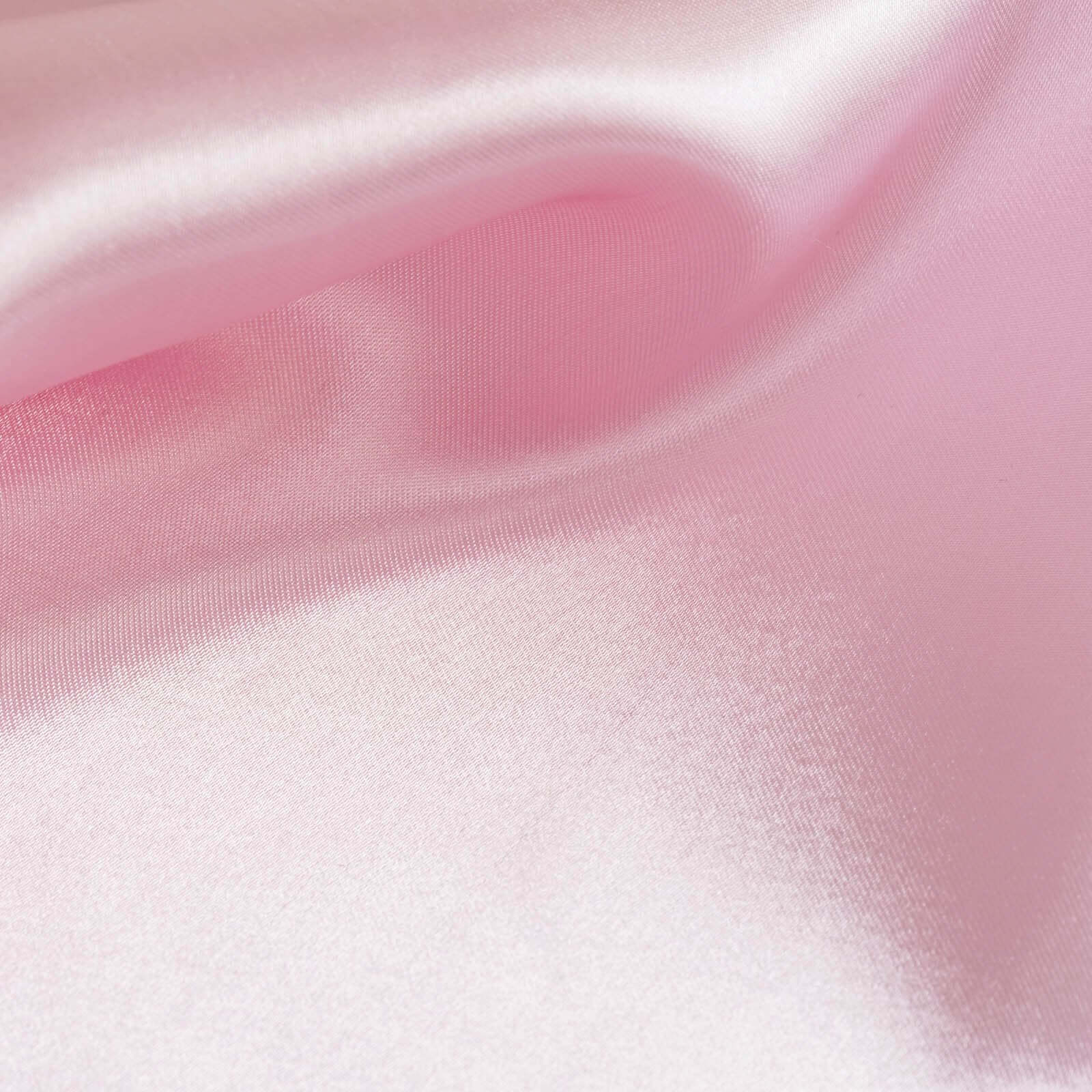 5 Pack Satin Napkins 20"x20" Pink - Soft Reusable Cloth Napkins - Image 6