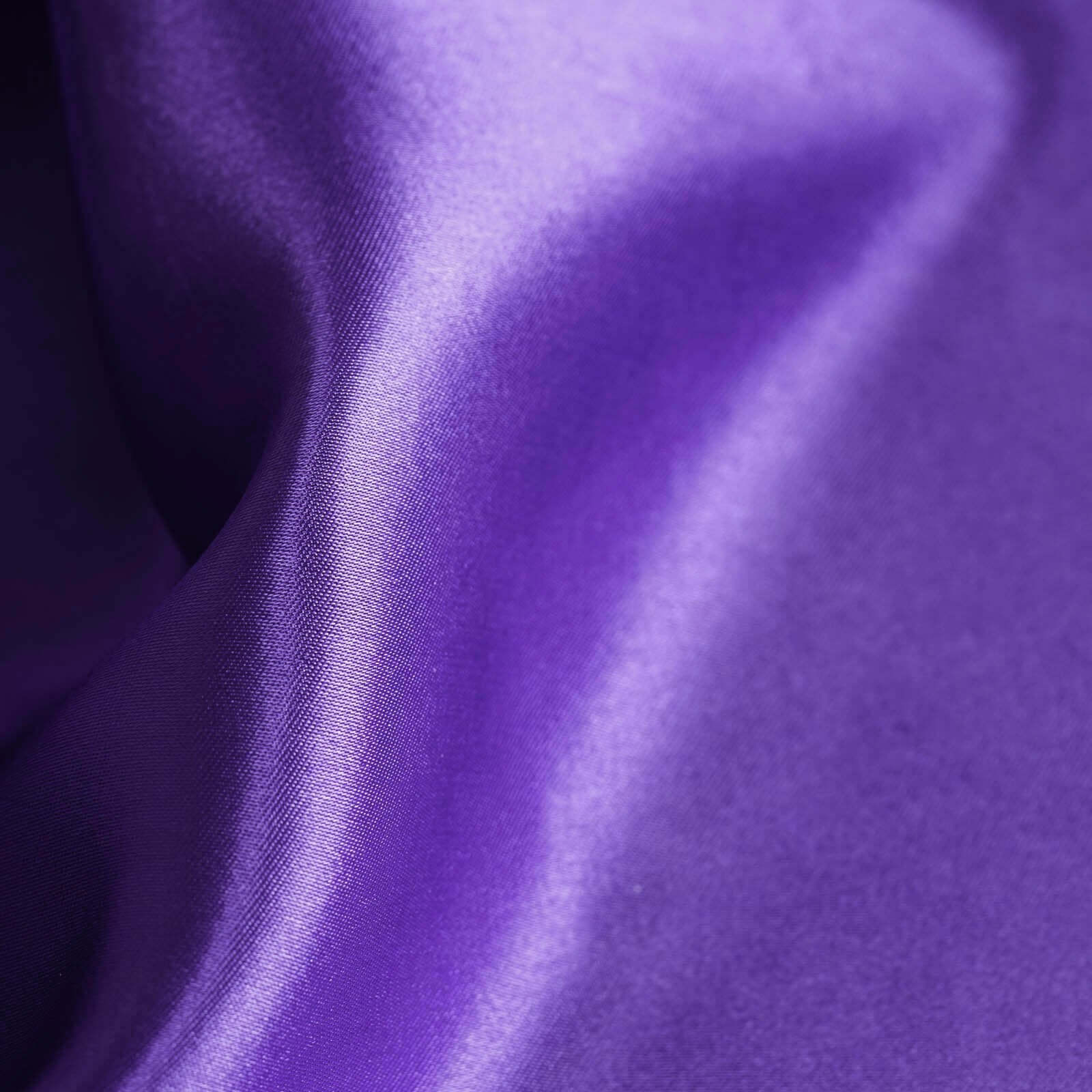5 Pack Satin Napkins 20"x20" Purple - Soft Reusable Cloth Napkins - Image 7