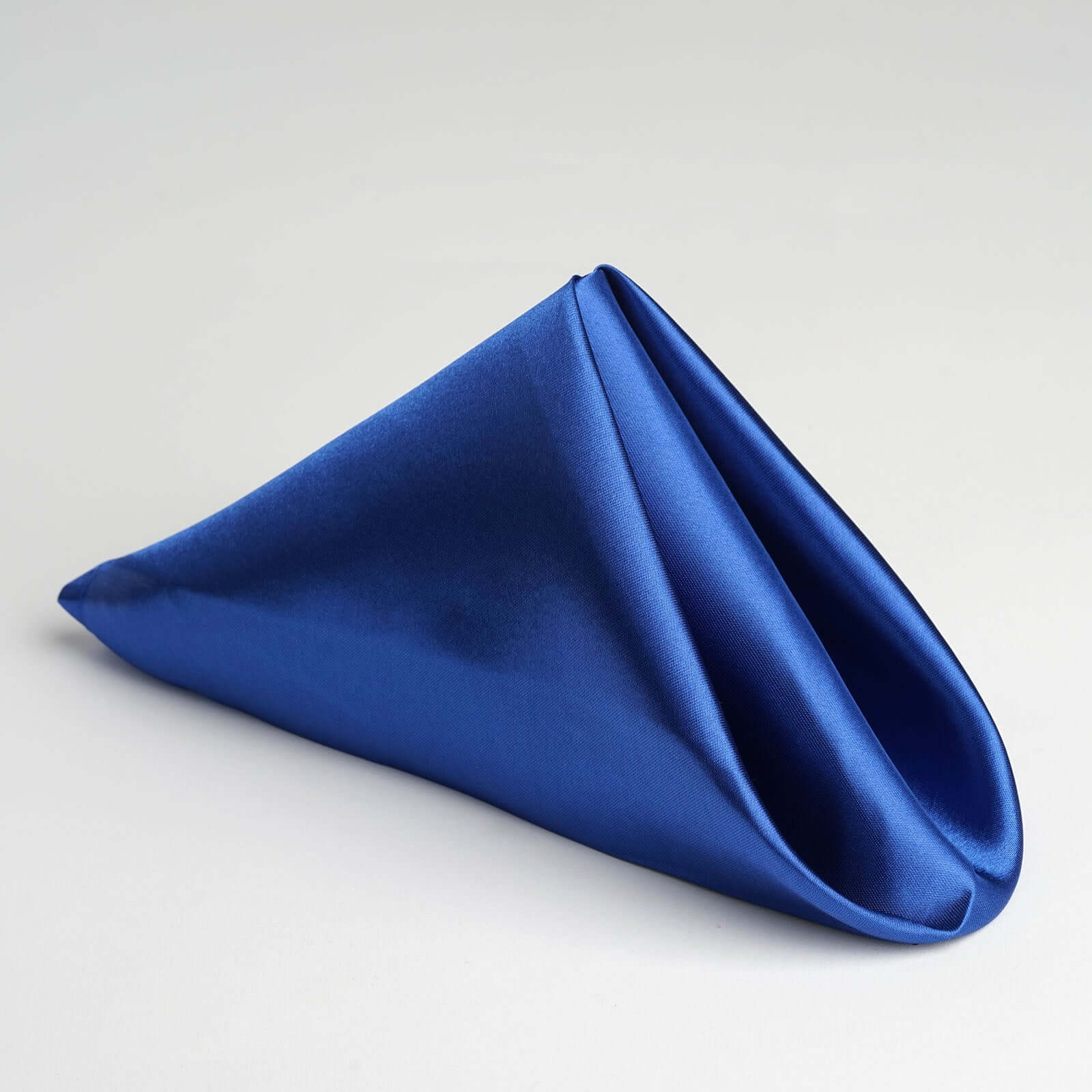5 Pack Satin Napkins 20"x20" Royal Blue - Soft Reusable Cloth Napkins - Image 3