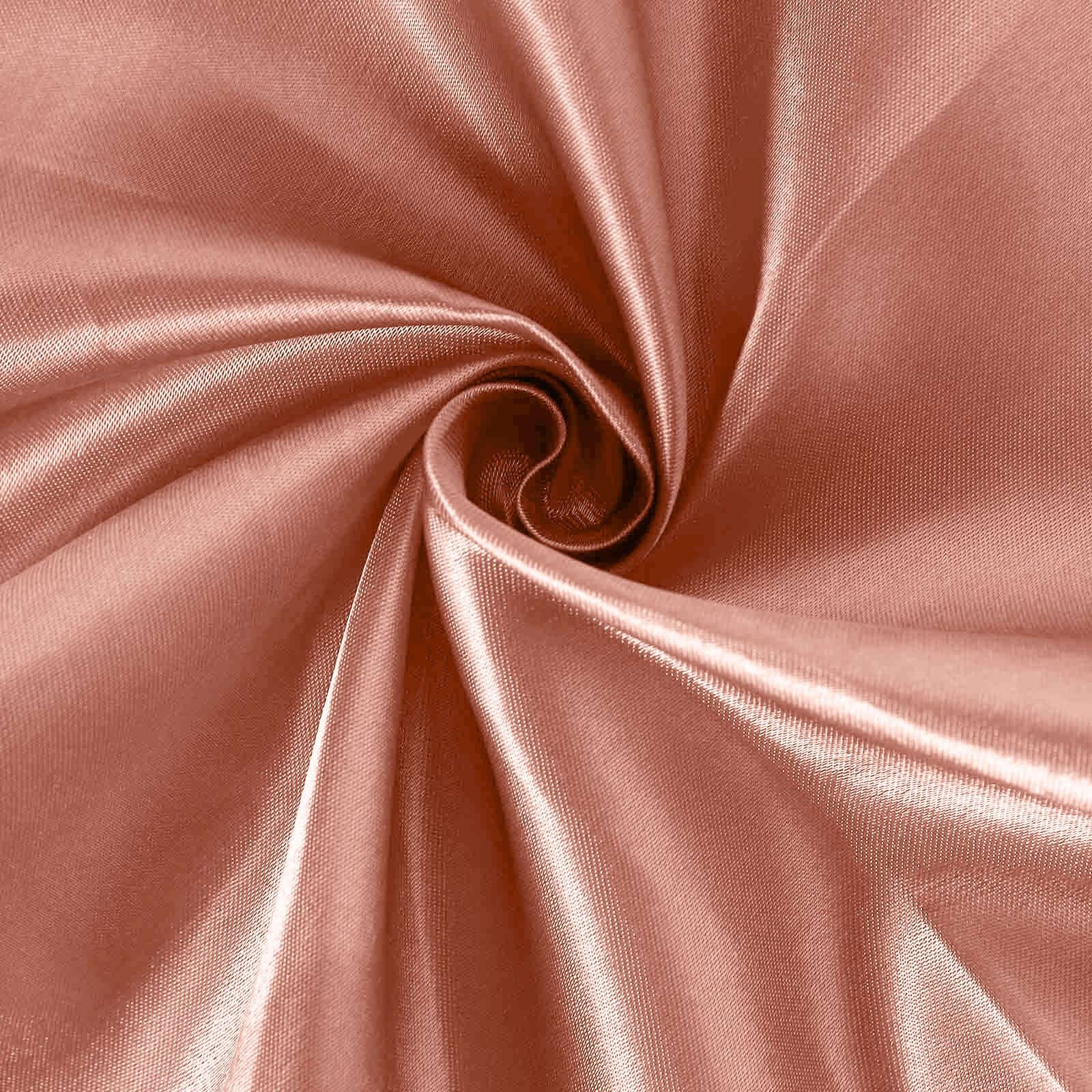 5 Pack Satin Napkins 20"x20" Terracotta (Rust) - Soft Reusable Cloth Napkins - Image 7