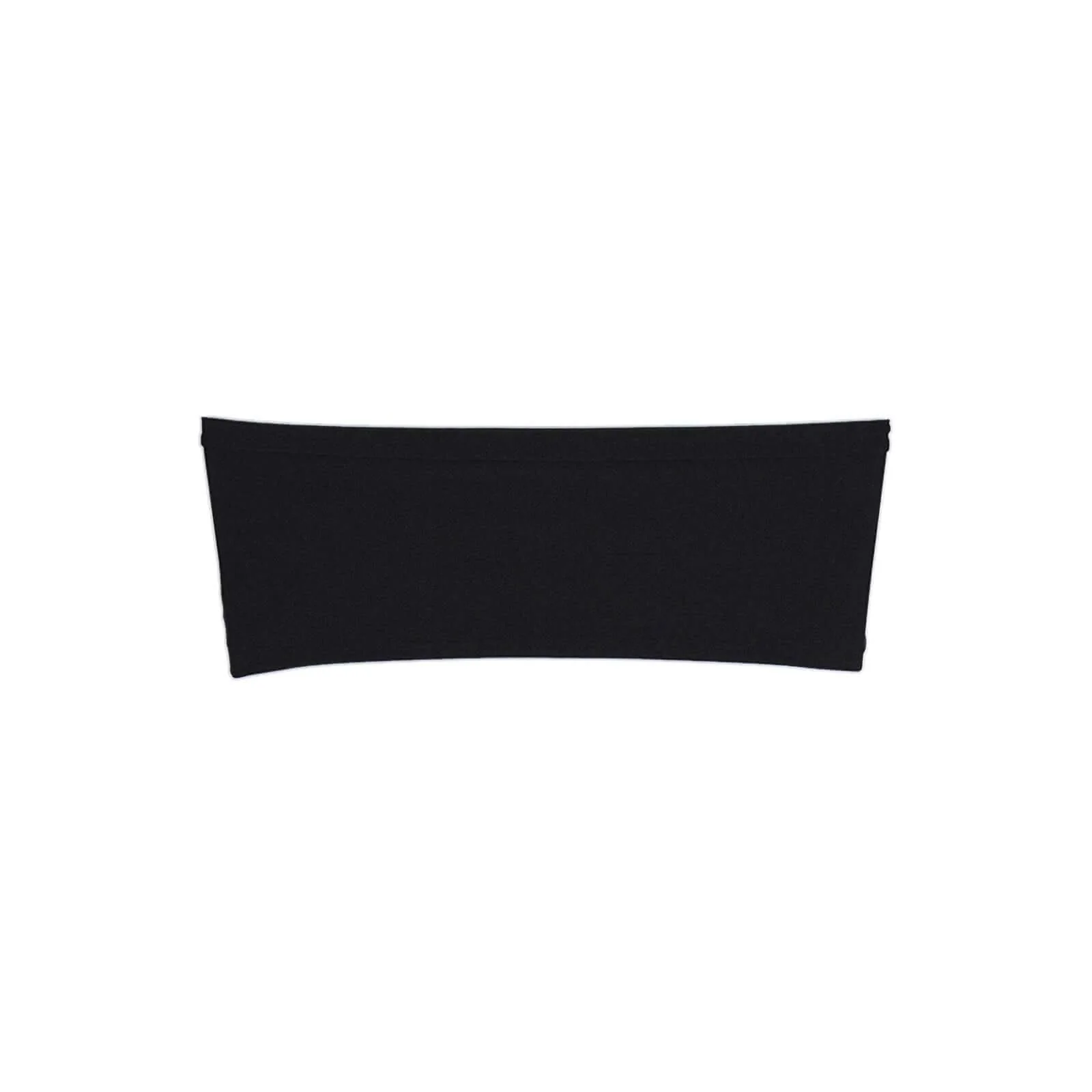 5 Pack Stretch Spandex Chair Sashes 5"x12" Black - Two Ply Heavy Duty Fitted Chair Bands - Image 8