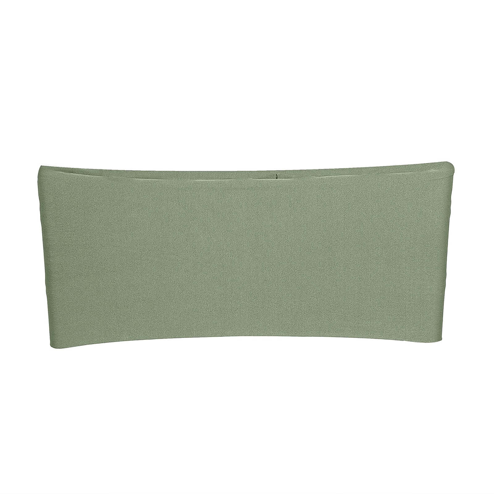 5 Pack Stretch Spandex Chair Sashes 5"x12" Dusty Sage Green - Two Ply Heavy Duty Fitted Chair Bands - Image 13
