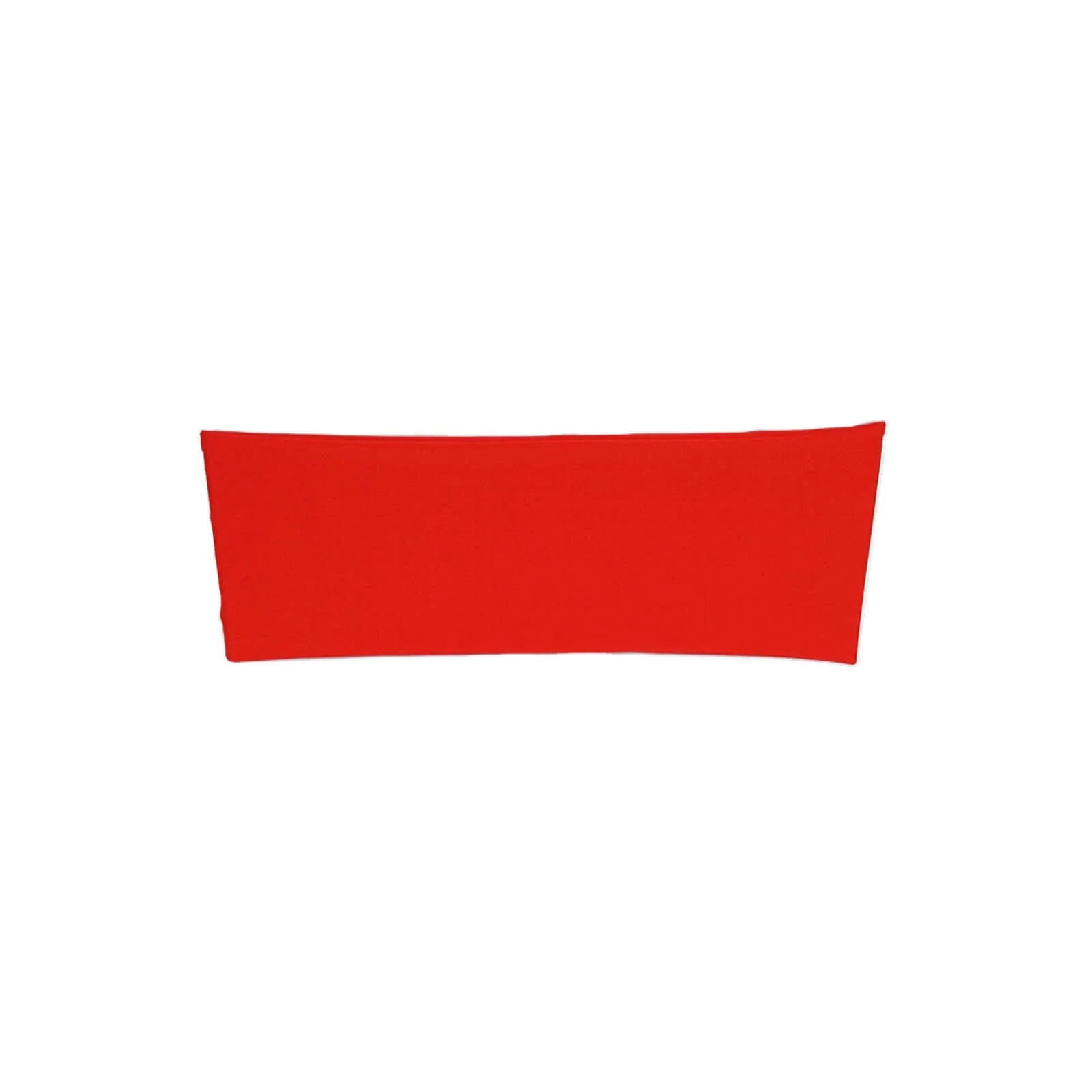 5 Pack Stretch Spandex Chair Sashes 5"x12" Red - Two Ply Heavy Duty Fitted Chair Bands - Image 8