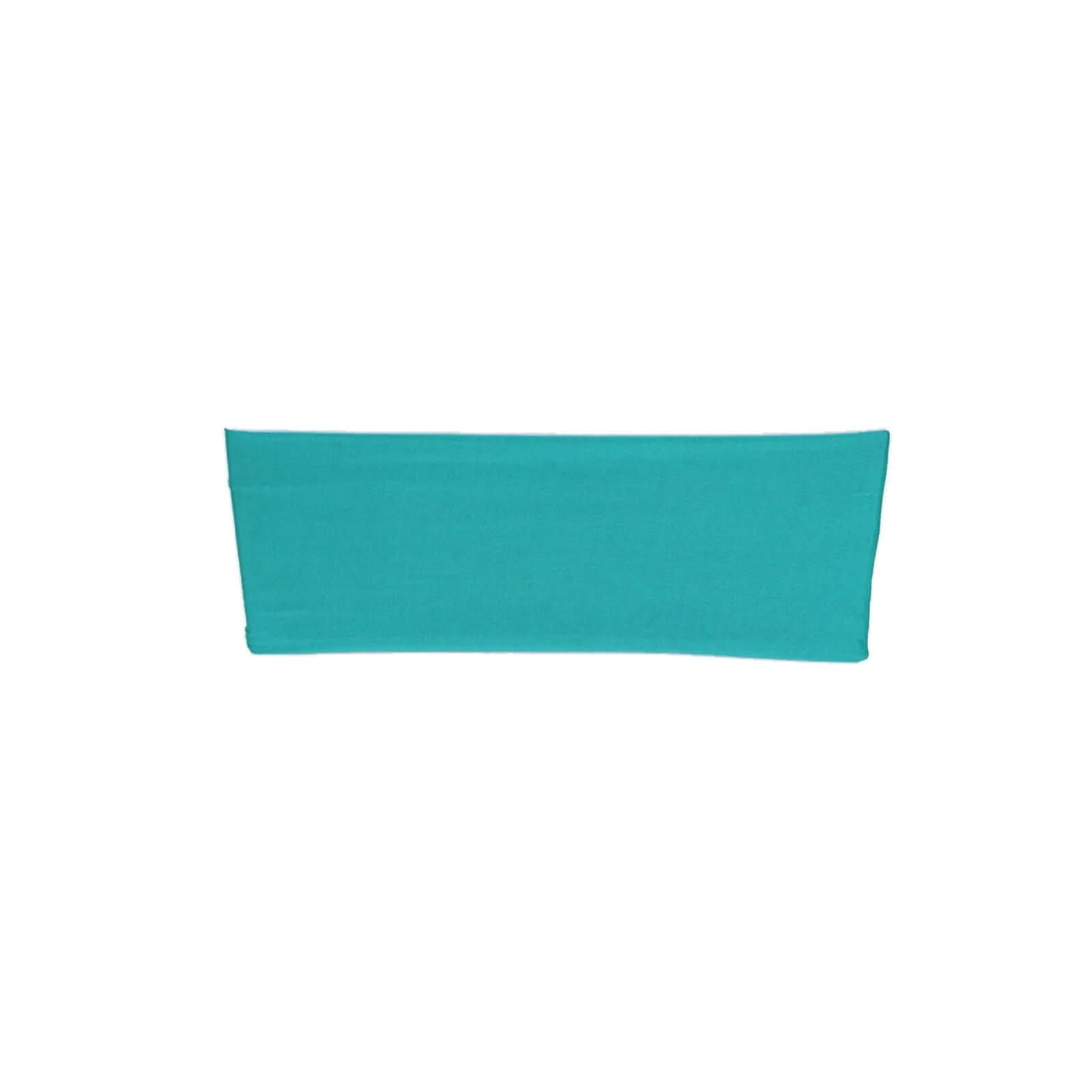 5 Pack Stretch Spandex Chair Sashes 5"x12" Turquoise - Two Ply Heavy Duty Fitted Chair Bands - Image 8