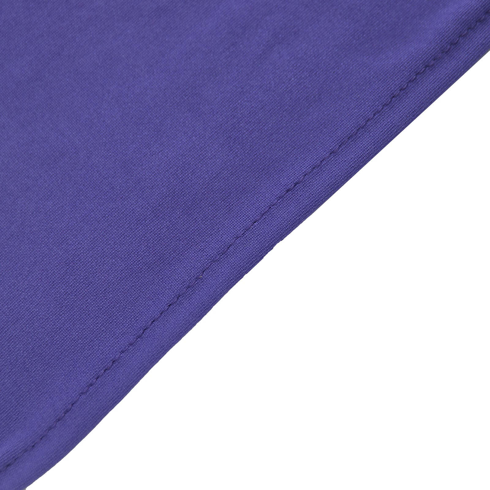 5 Pack Stretch Spandex Chair Sashes 5"x14" Purple with Silver Diamond Ring Slide Buckle - Durable Fitted Chair Bands - Image 12