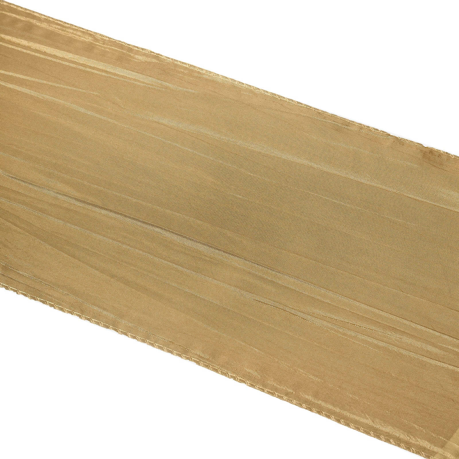 5 Pack Taffeta Chair Sashes 6"x106" Gold Accordion Crinkle - Sophisticated Decorative Design - Image 7
