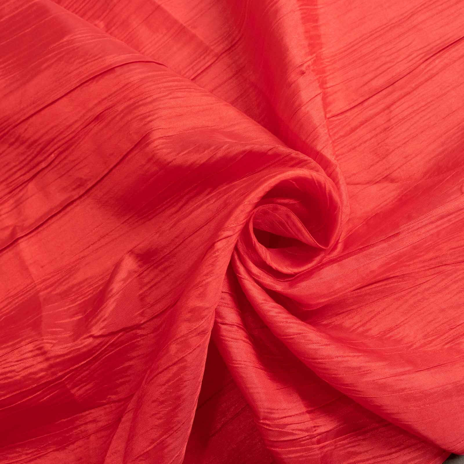 5 Pack Taffeta Chair Sashes 6"x106" Red Accordion Crinkle - Sophisticated Decorative Design - Image 12