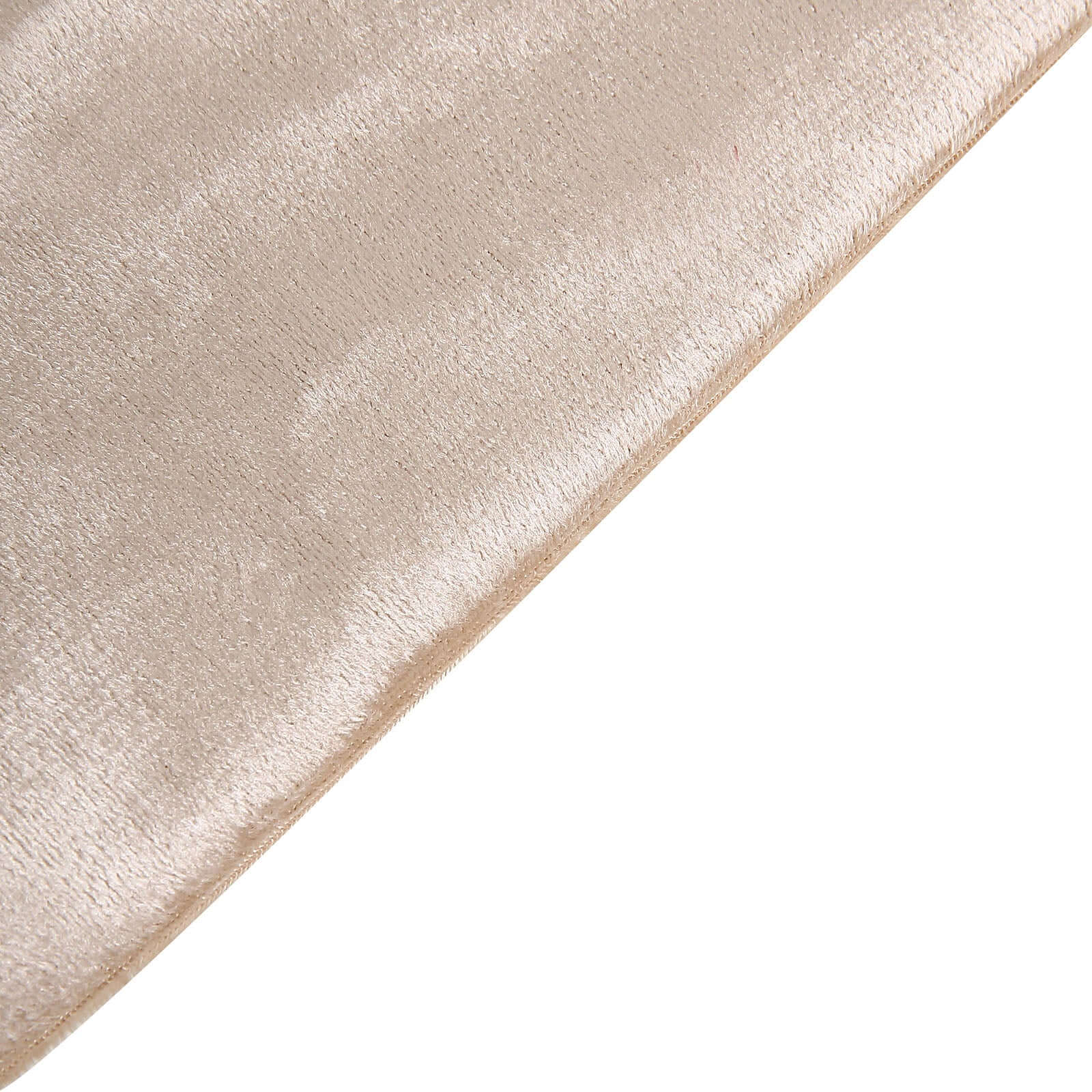 5 Pack Velvet Chair Sashes Champagne with Ruffled Center - Wrinkle-Resistant Stretchy Chair Bands - Image 11