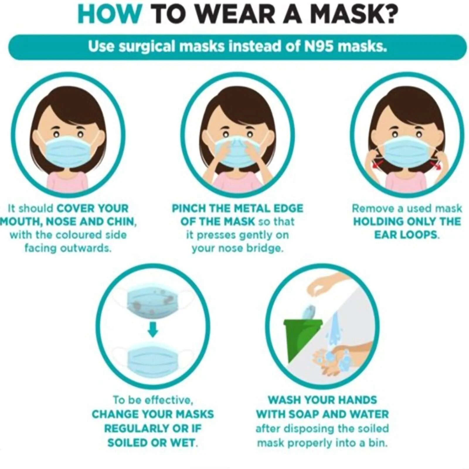 50 Pack Black Disposable Face Mask Non Woven Mask with Ear Loop 3 Ply - Image 12