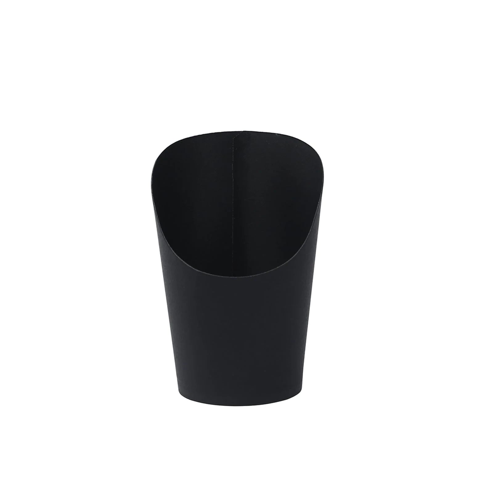 50-Pack Black Paper Popcorn Box Snack Cups 14oz, Disposable Appetizer Cone Cups - Sturdy and Food Grade - Image 10