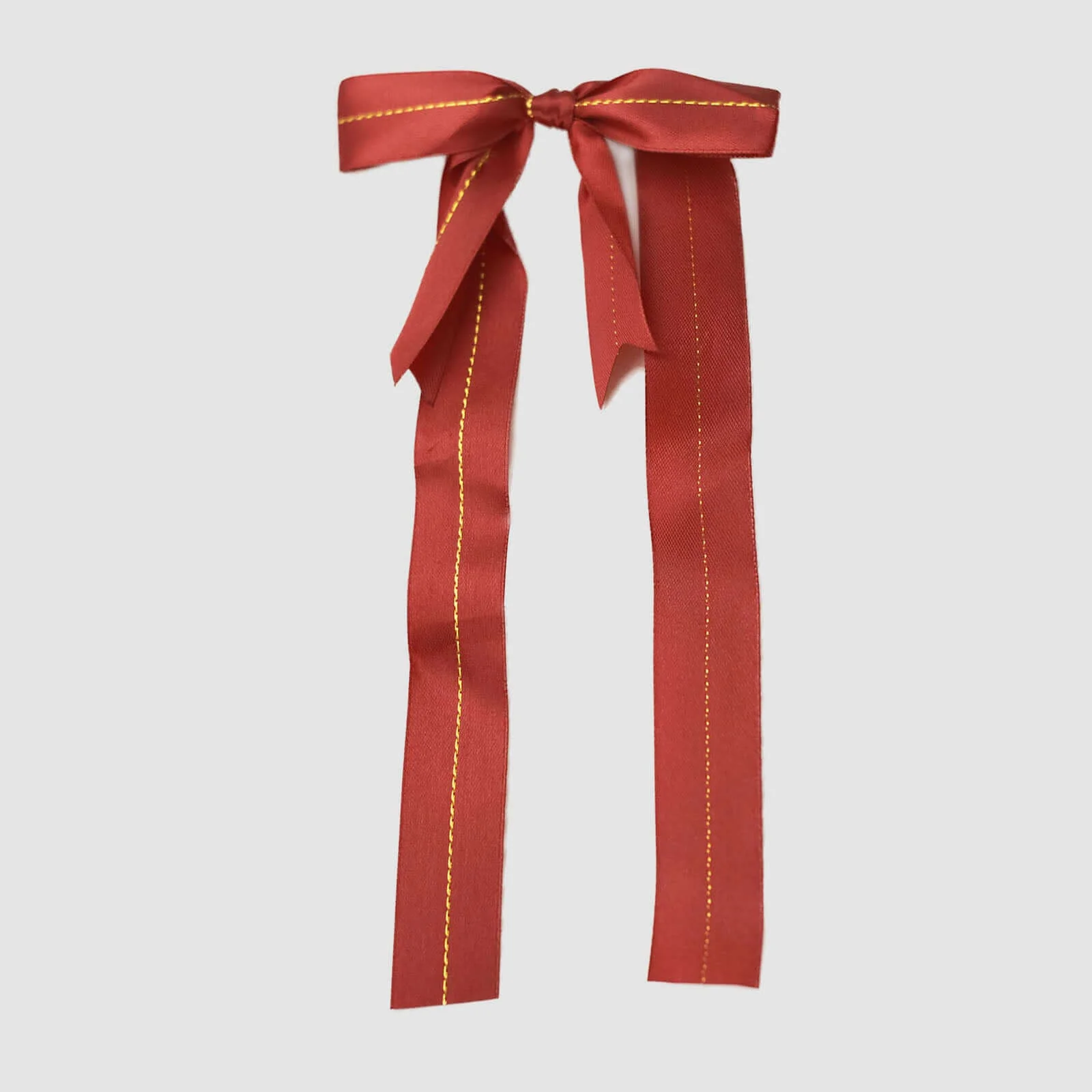 50 Pack Burgundy Pre Tied Satin Ribbon Bows With Gold Foil Lining For Gift Basket and Party Favors Decor 10" - Image 13