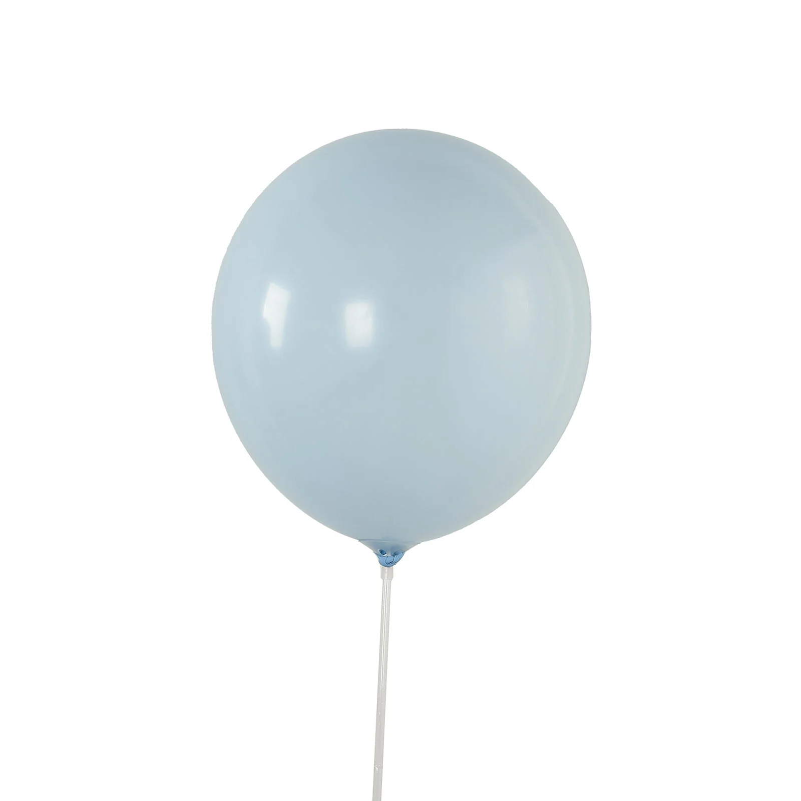 50 Pack Matte Pastel Ice Blue Biodegradable Balloons, Round Eco-friendly Thick Latex Party Balloons - 12" - Image 7