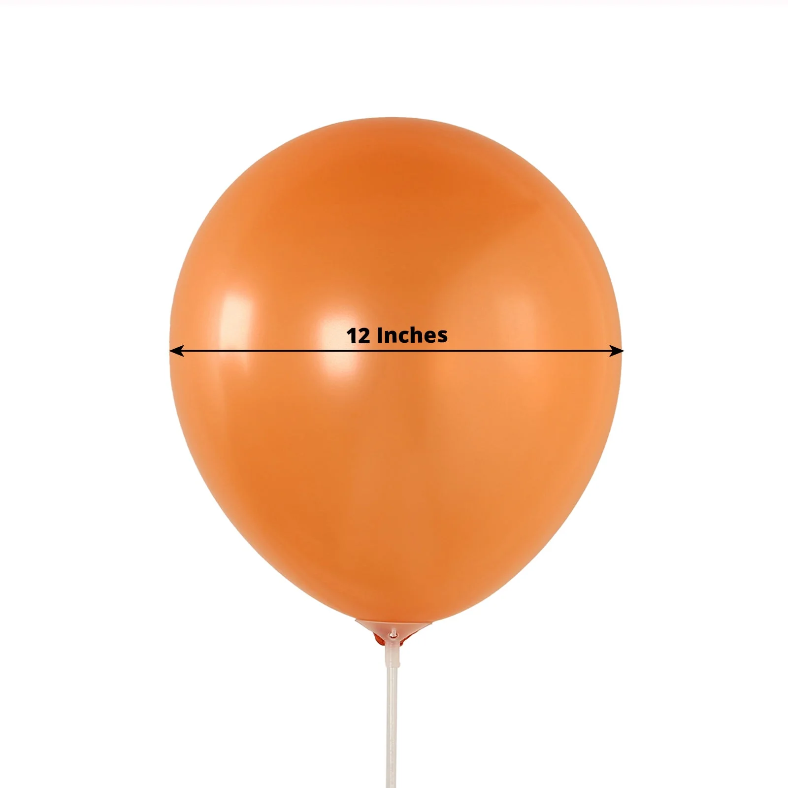 50 Pack Orange Biodegradable Balloons, Eco-friendly Thickened Extra Strong Latex Helium Party Balloons - 12" - Image 3