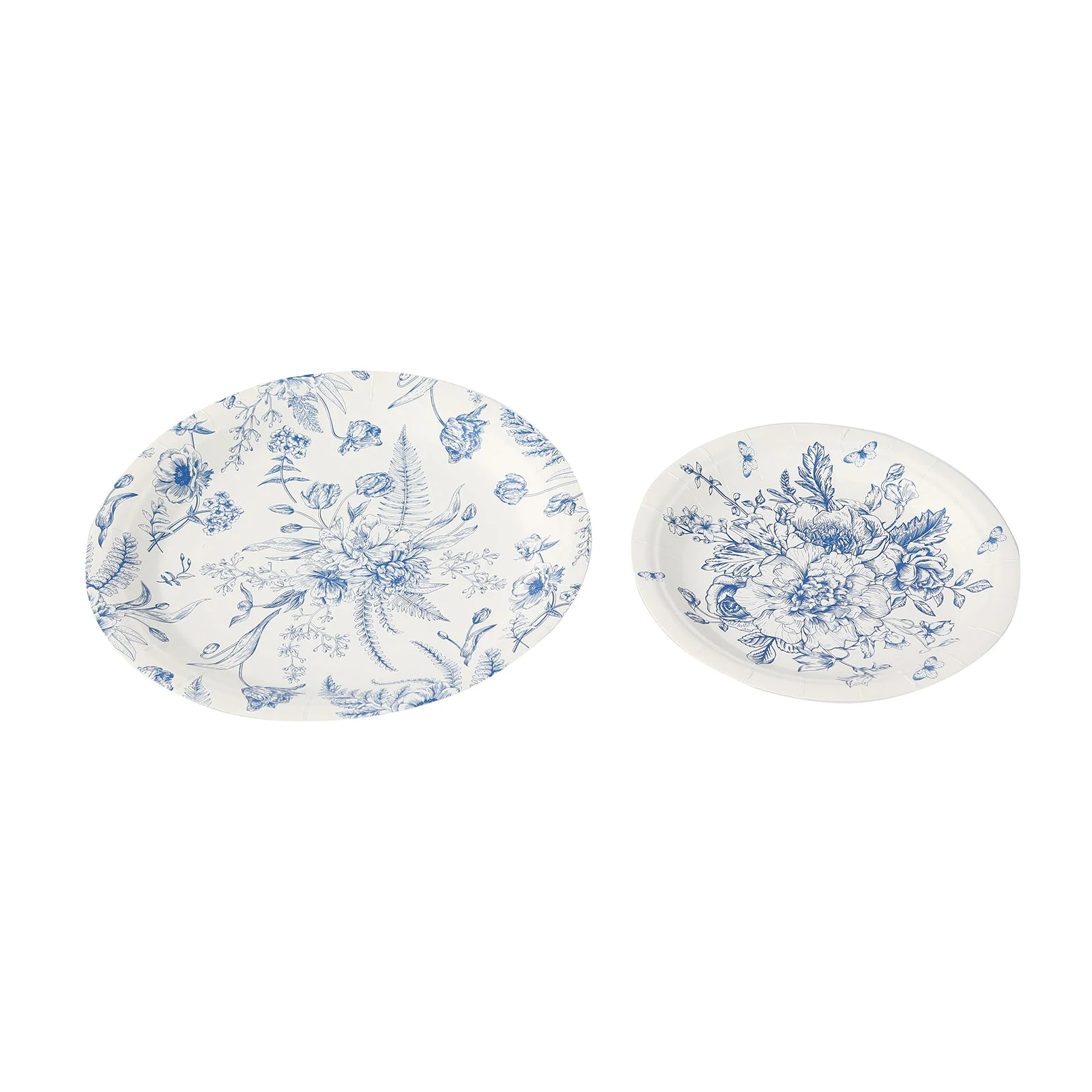 50-Pack Paper Round Dessert and Dinner Plates 7", 9" - Image 13
