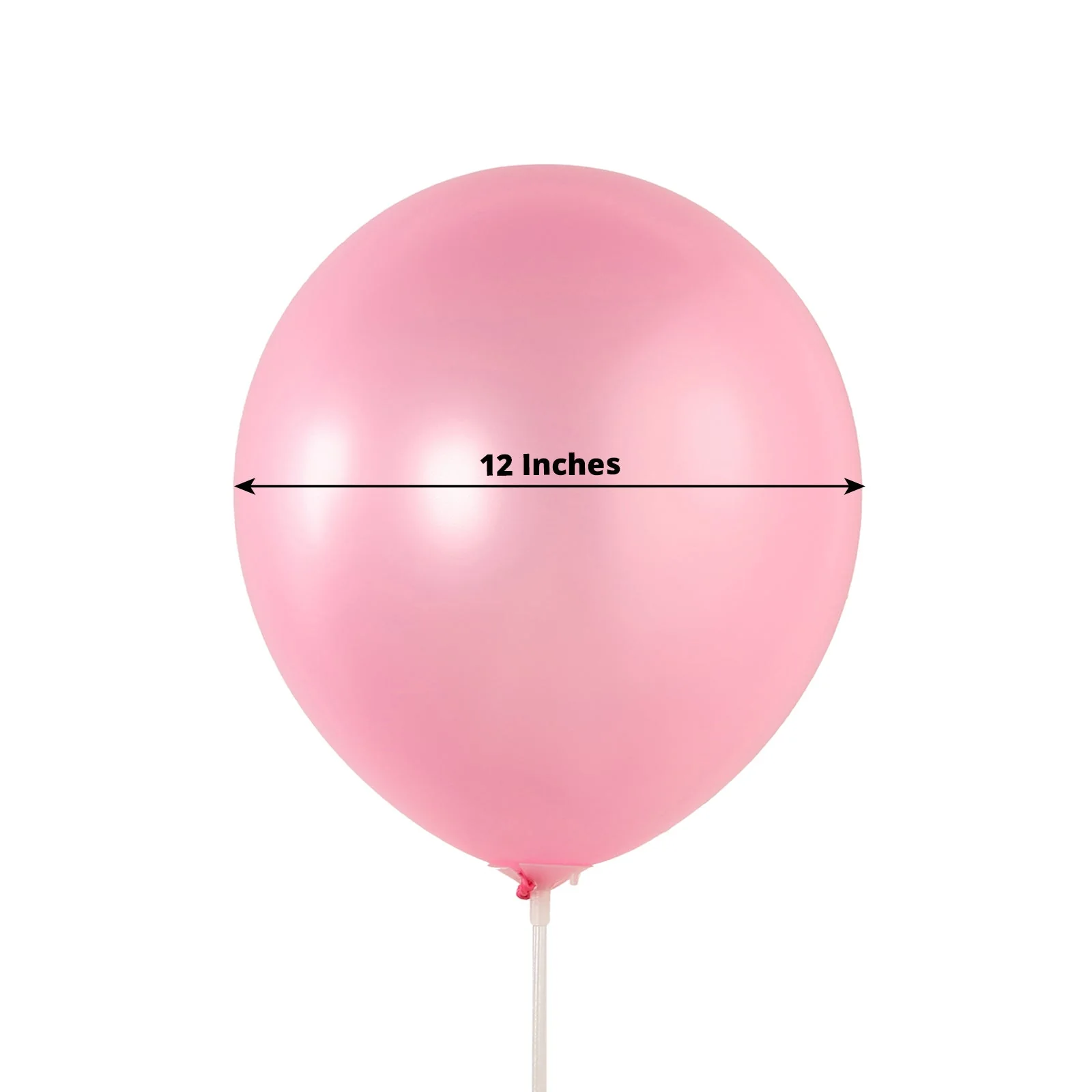 50 Pack Pink Biodegradable Balloons, Eco-friendly Thickened Extra Strong Latex Helium Party Balloons - 12" - Image 3