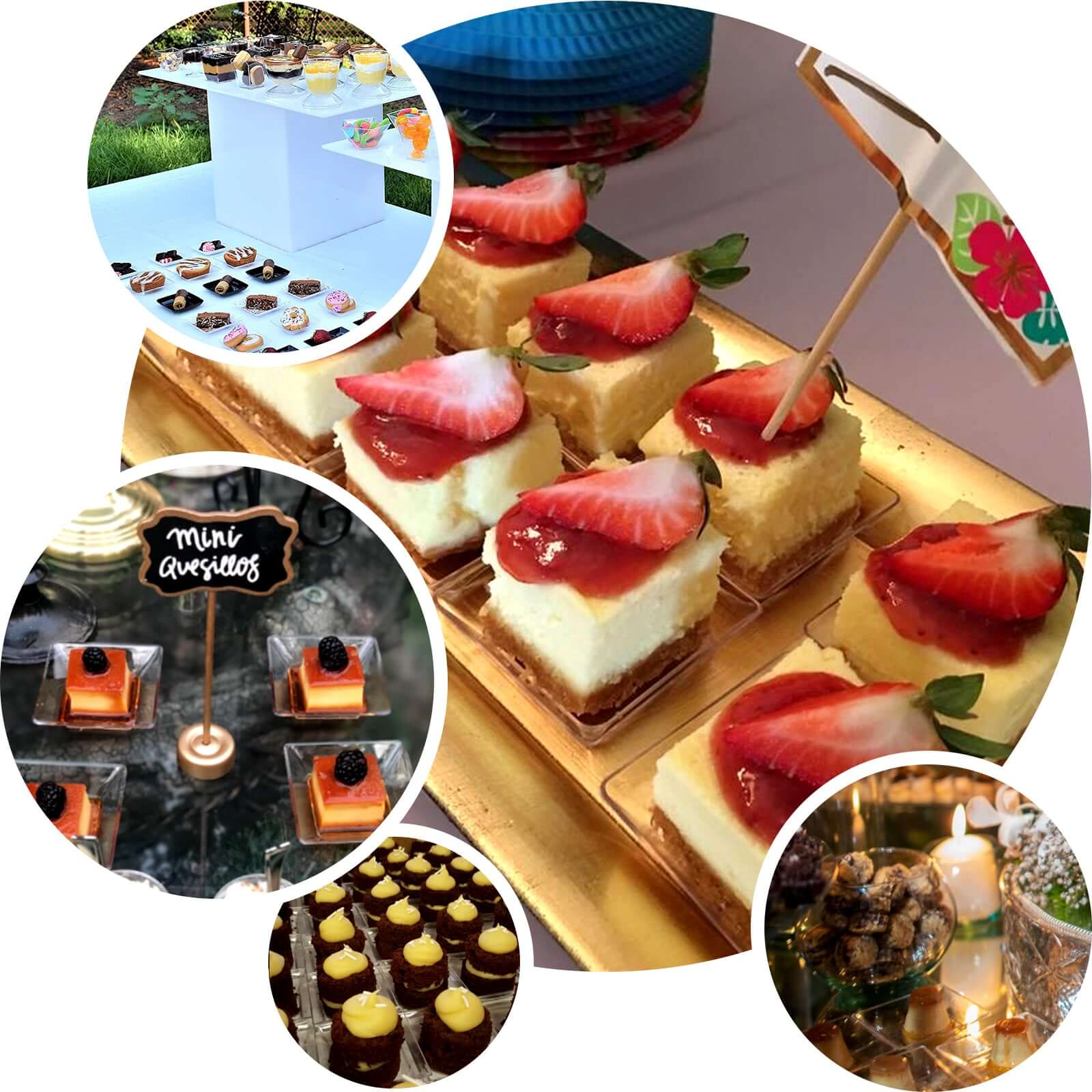 50-Pack Plastic Appetizer Plates 2" Modern Square Design Clear - Disposable Dessert Bowls for Events - Image 5