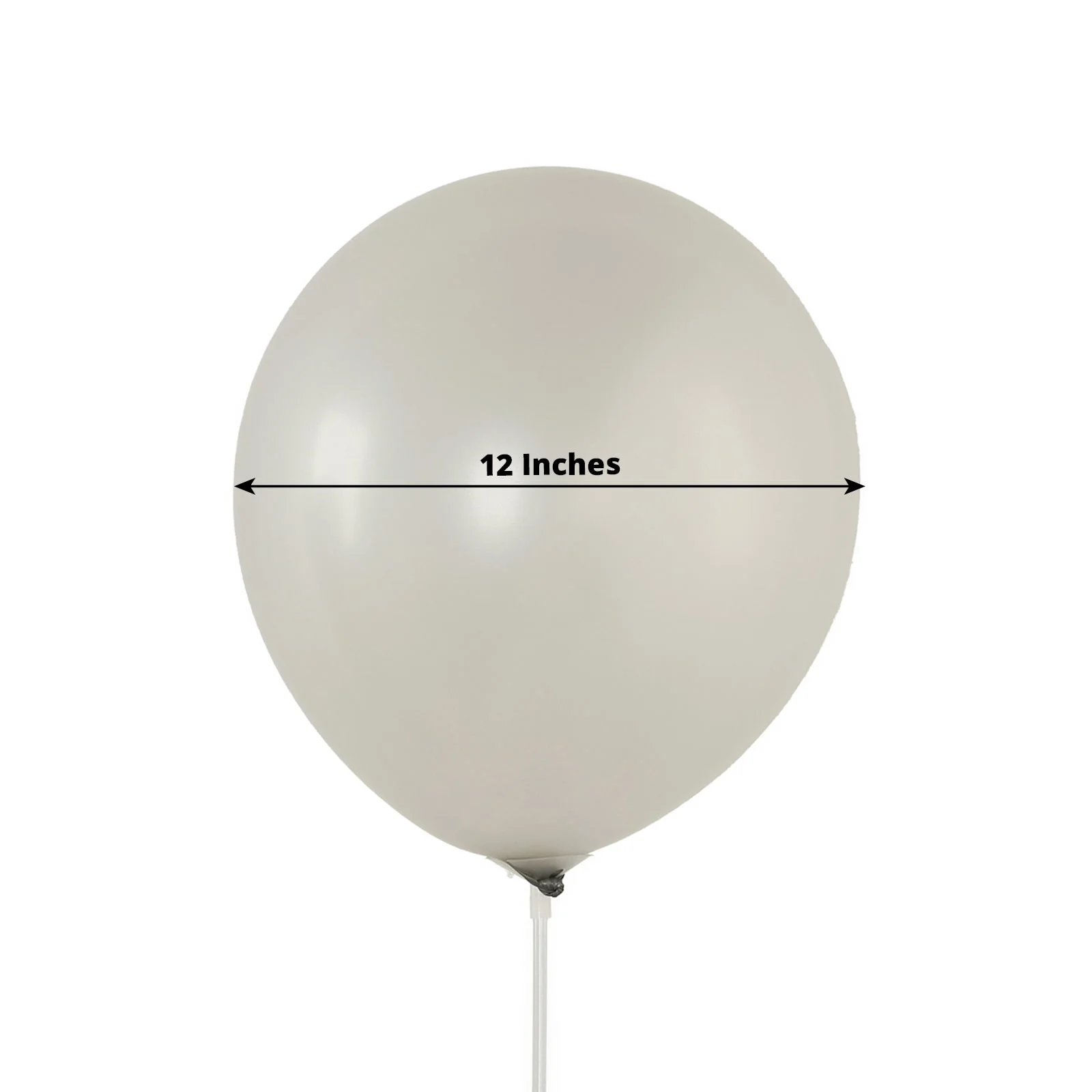 50 Pack Silver Biodegradable Balloons, Eco-friendly Thickened Extra Strong Latex Helium Party Balloons - 12" - Image 3