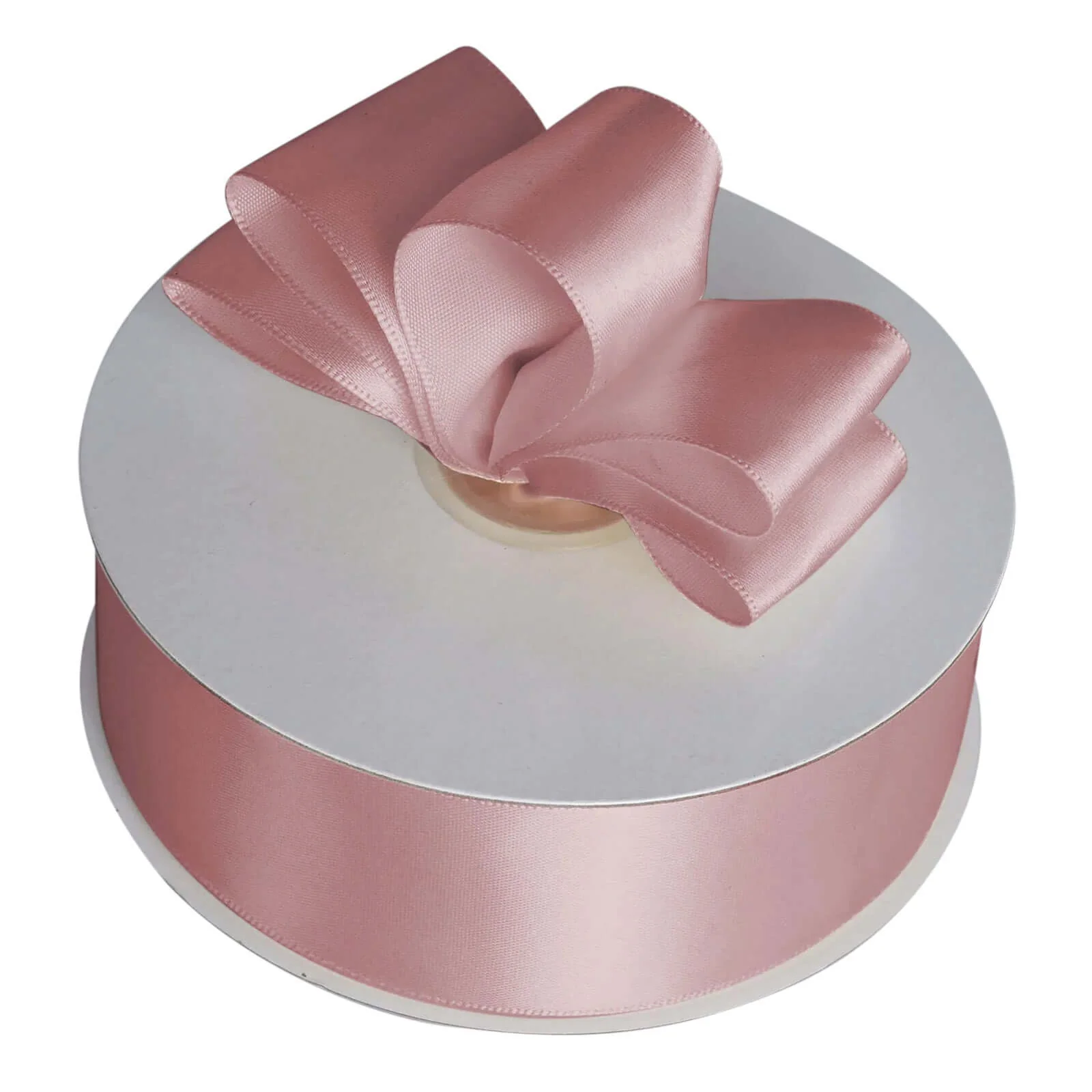 Dusty Rose Single Face Decorative Satin Ribbon 50 Yards 1.5" - Image 7