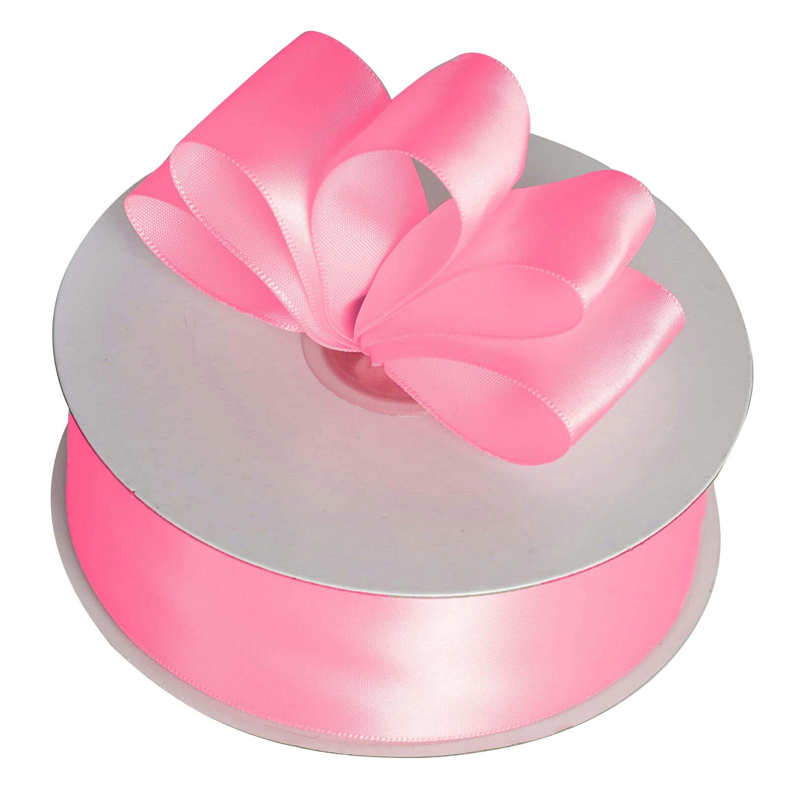 Pink Single Face Decorative Satin Ribbon 50 Yards 1.5" - Image 6