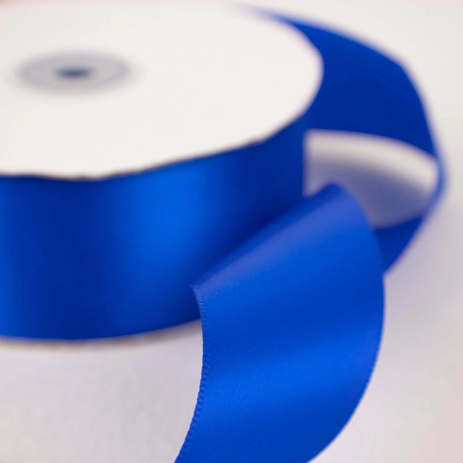 Royal Blue Single Face Decorative Satin Ribbon 50 Yards 1.5" - Image 12