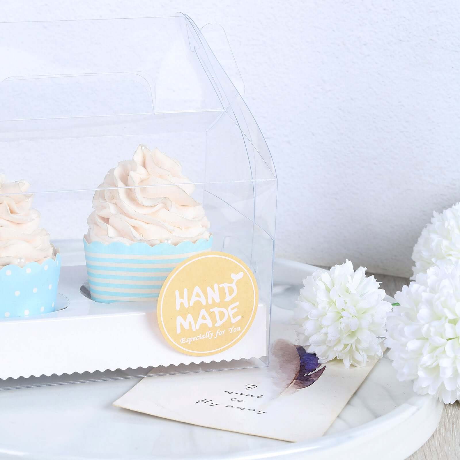 500pcs Handmade Especially For You Stickers Roll, Cookie and Bakery Box Labels - Round 1.5" - Image 20