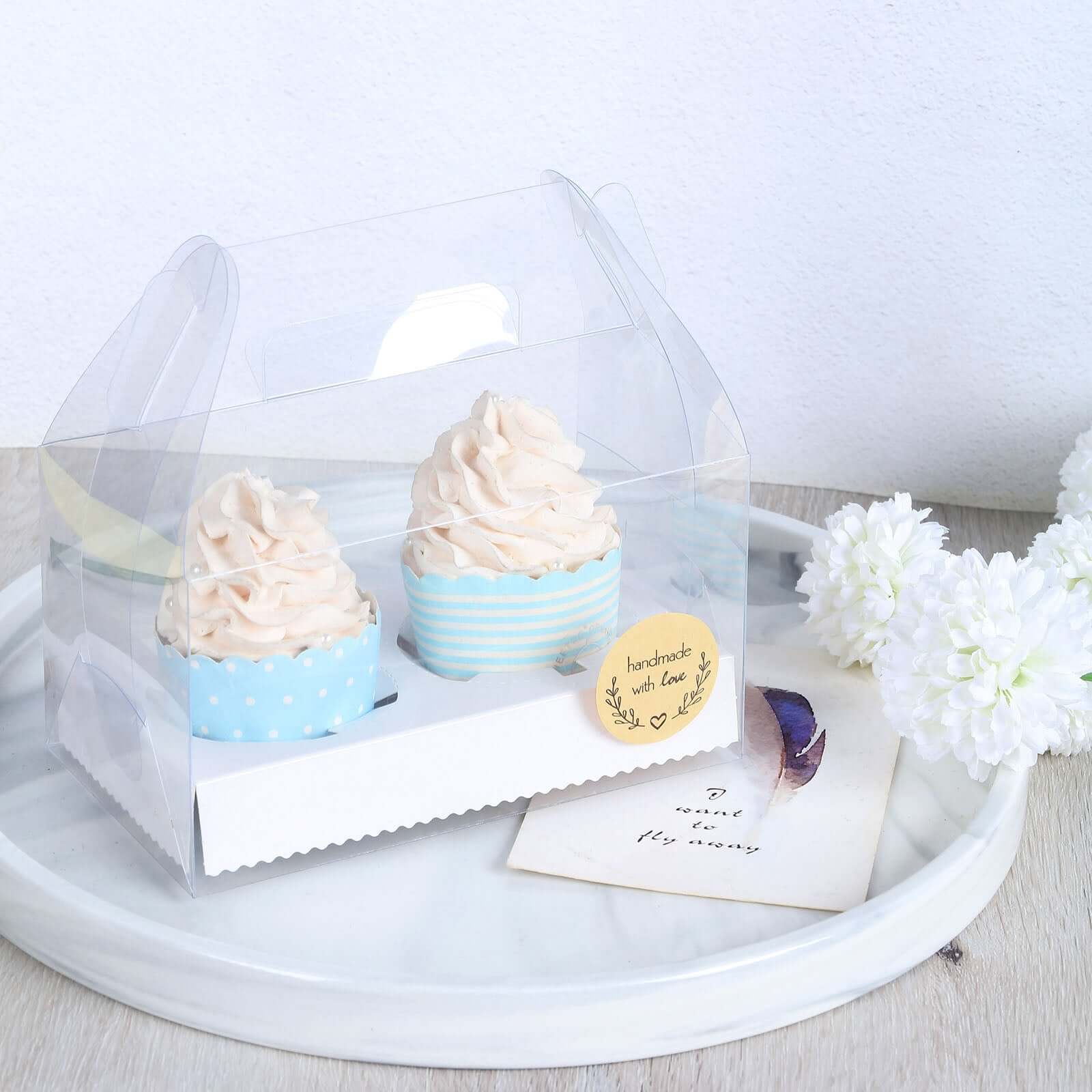 500pcs Handmade with Love Olive Branch Stickers Roll, Cookie and Bakery Box Labels - Round 1.5" - Image 13
