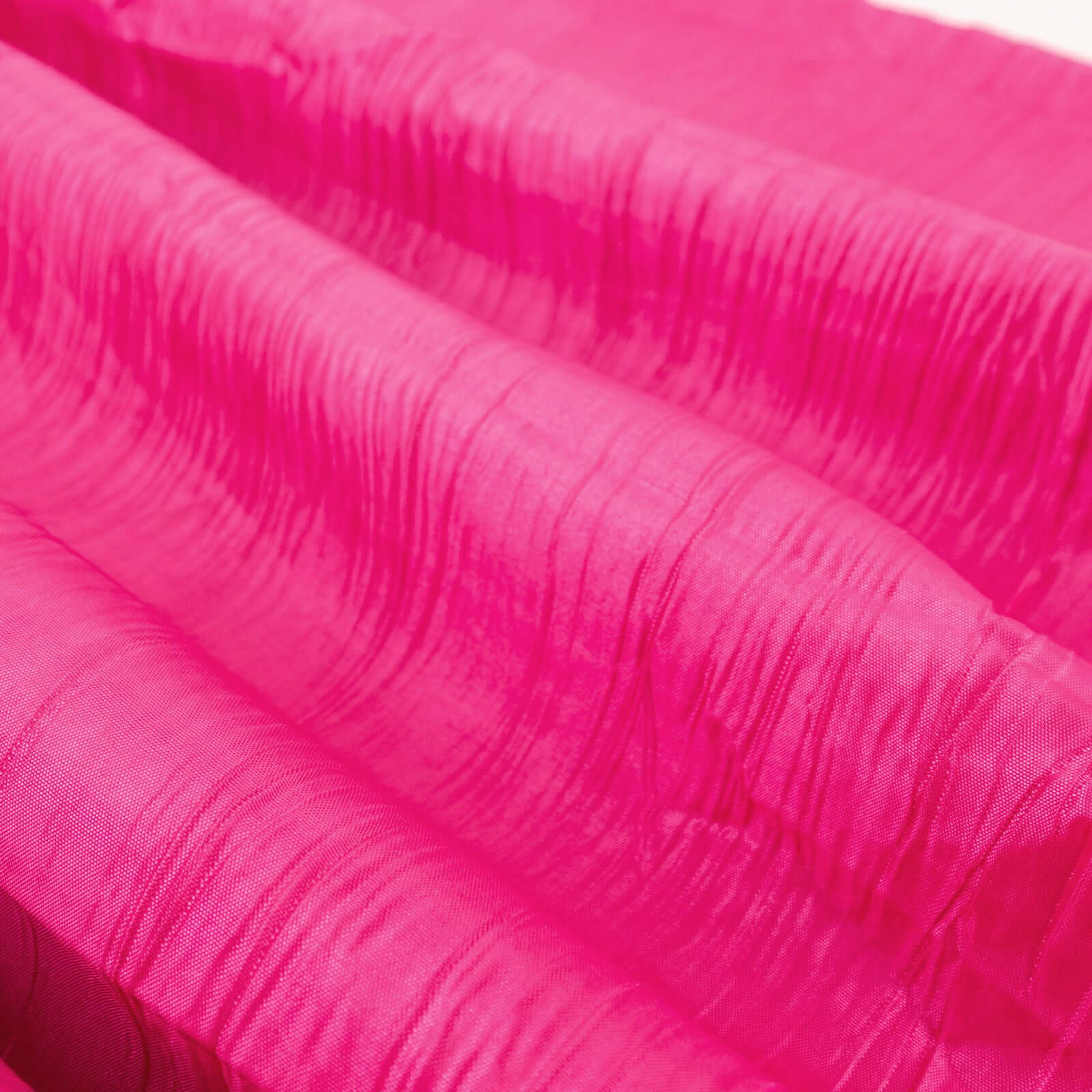 Fuchsia Accordion Crinkle Taffeta Fabric Bolt 54"x10 Yards - Image 10