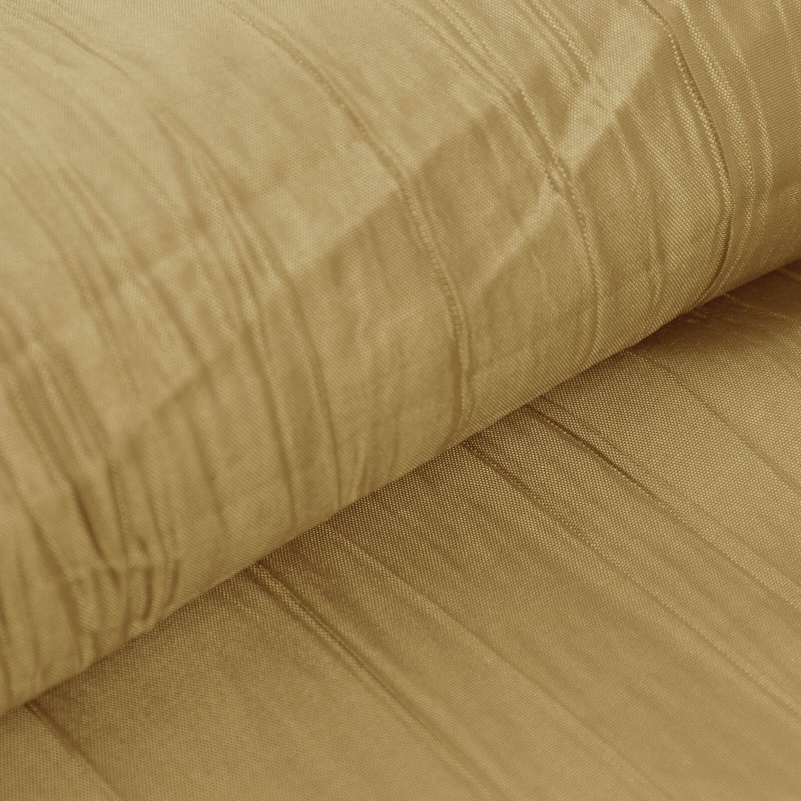 Gold Accordion Crinkle Taffeta Fabric Bolt 54"x10 Yards - Image 2