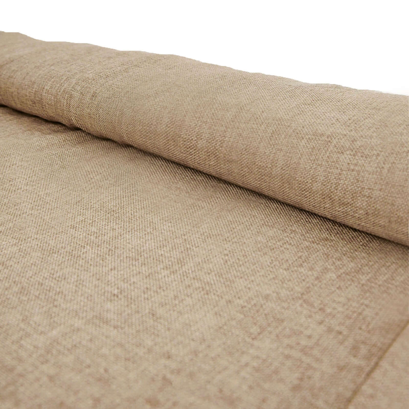 Natural faux Burlap Fabric Roll, Jute Linen DIY Fabric Bolt 54"x10 Yards - Image 3
