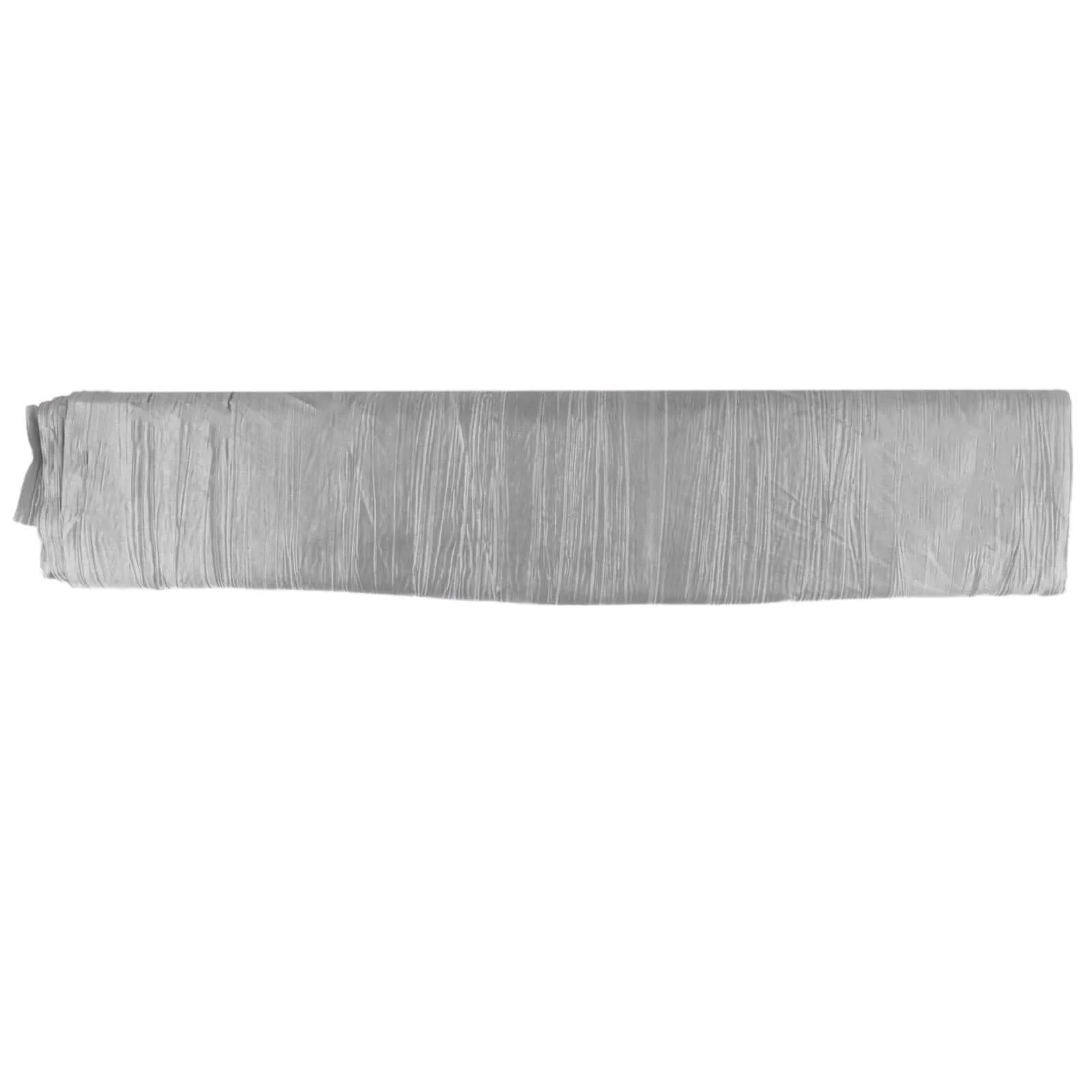 Silver Accordion Crinkle Taffeta Fabric Bolt 54"x10 Yards - Image 6