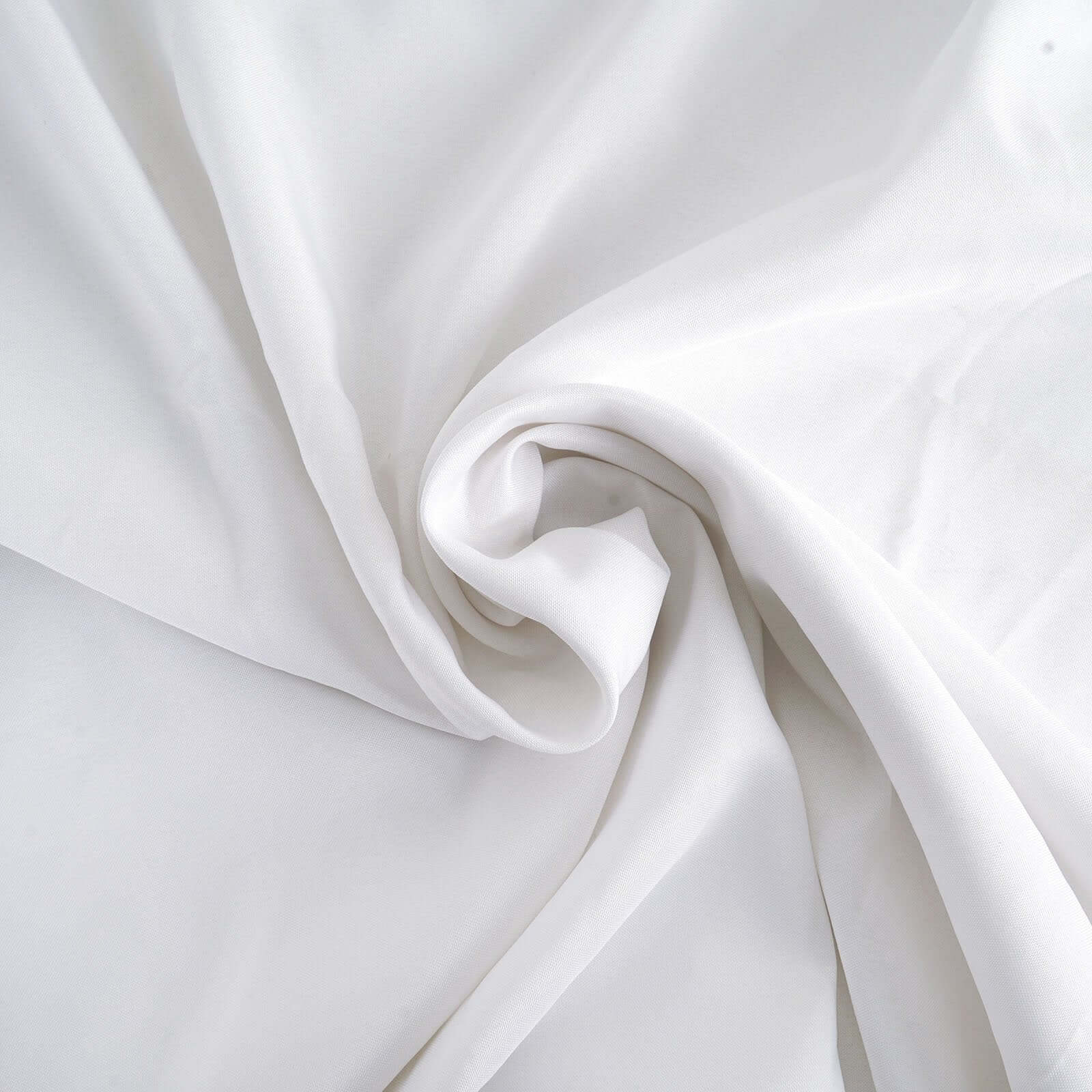 White Polyester Fabric Bolt DIY Craft Fabric Roll 54"x10 Yards - Image 3