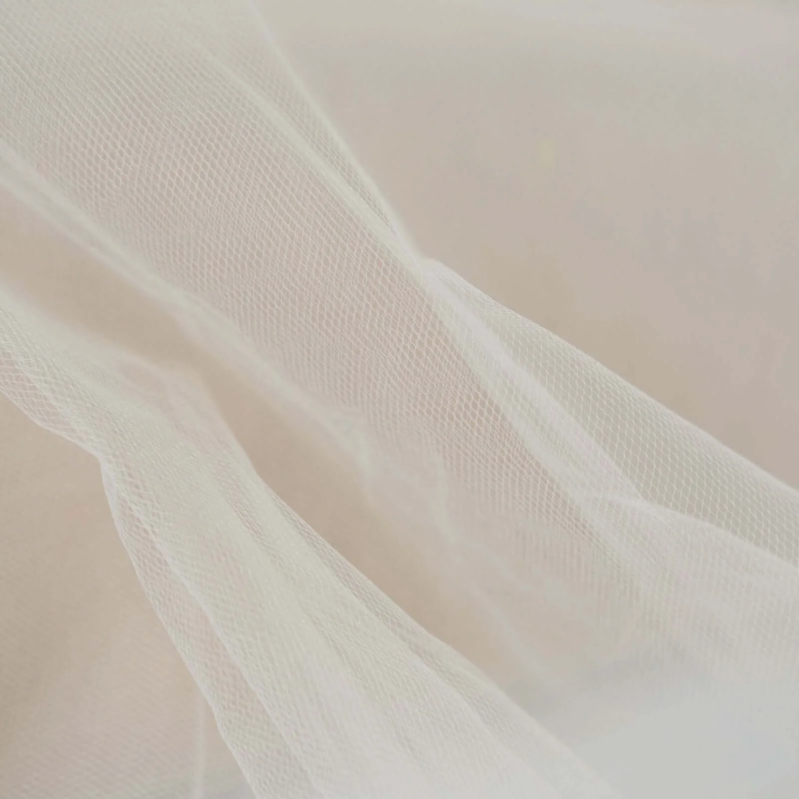 Beige Tulle Fabric Bolt, DIY Crafts Sheer Fabric Roll 54"x40 Yards - Image 10