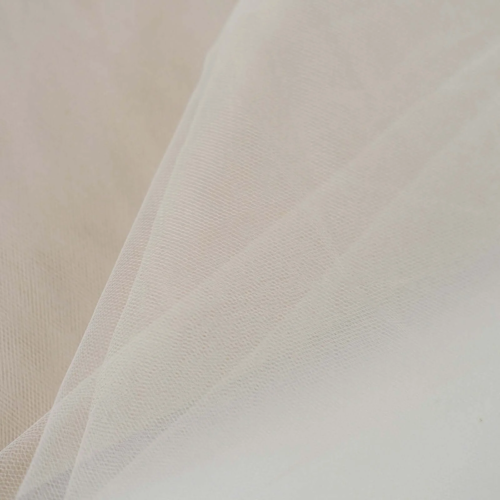 Beige Tulle Fabric Bolt, DIY Crafts Sheer Fabric Roll 54"x40 Yards - Image 8