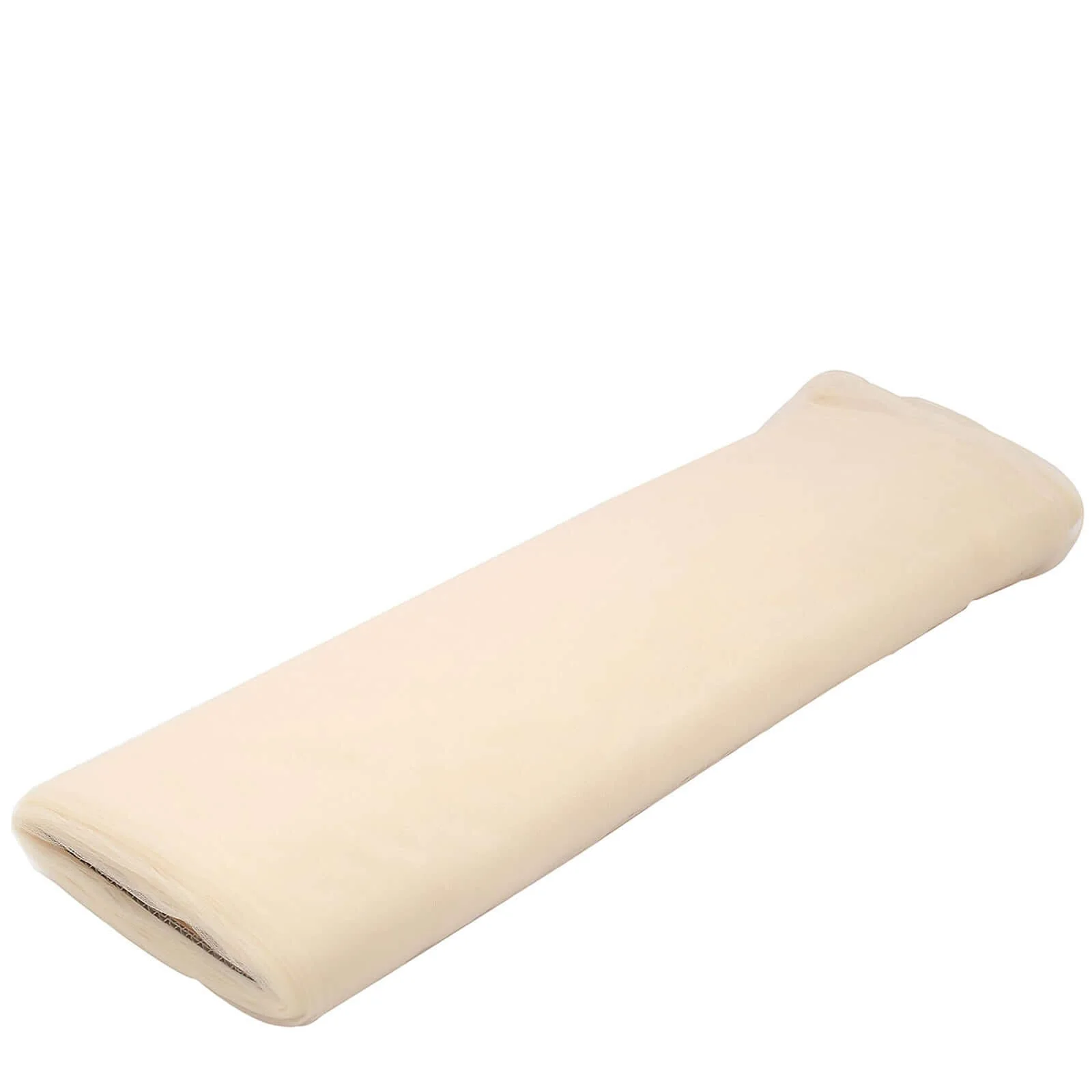 Ivory Tulle Fabric Bolt, DIY Crafts Sheer Fabric Roll 54"x40 Yards