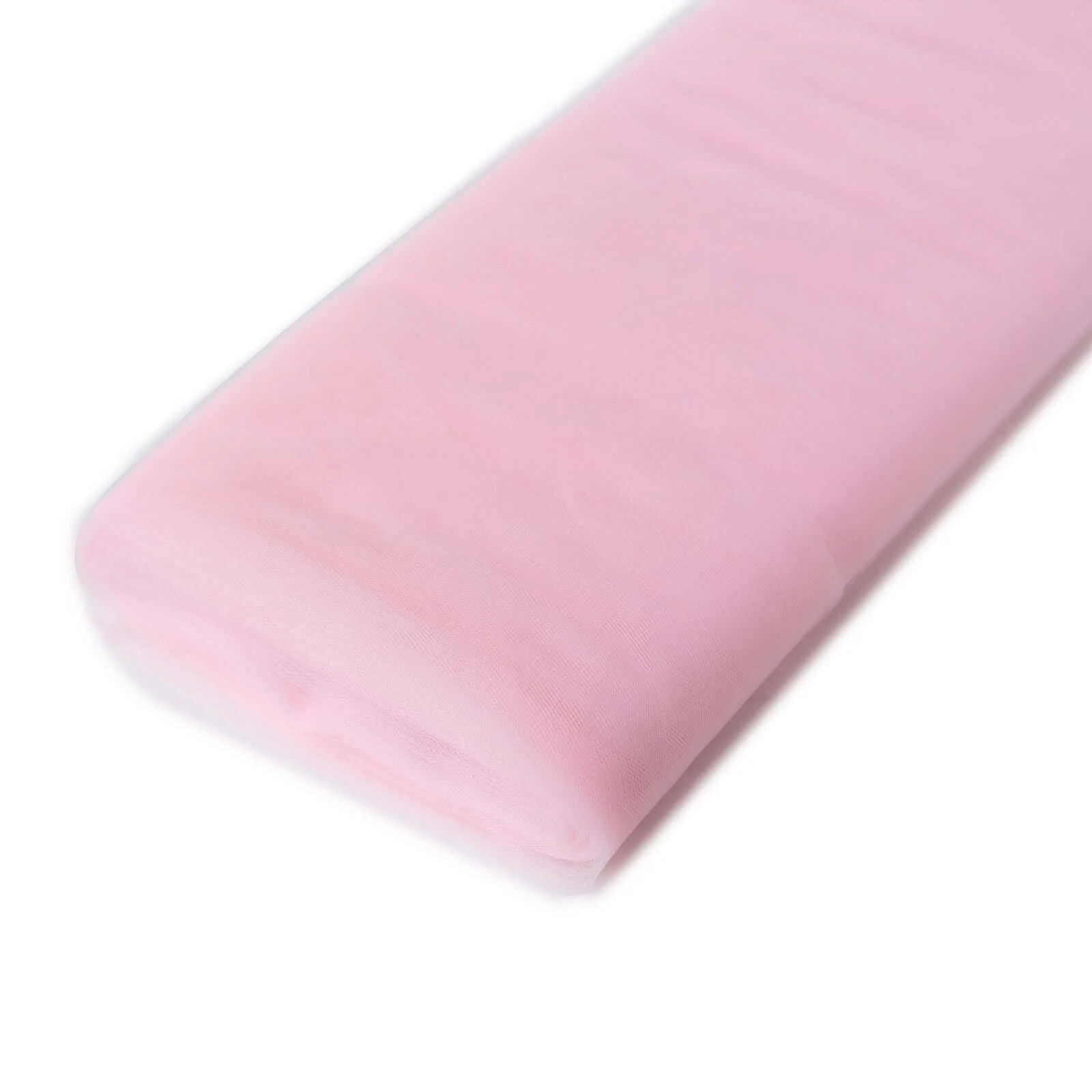 Pink Tulle Fabric Bolt, DIY Crafts Sheer Fabric Roll 54"x40 Yards - Image 4