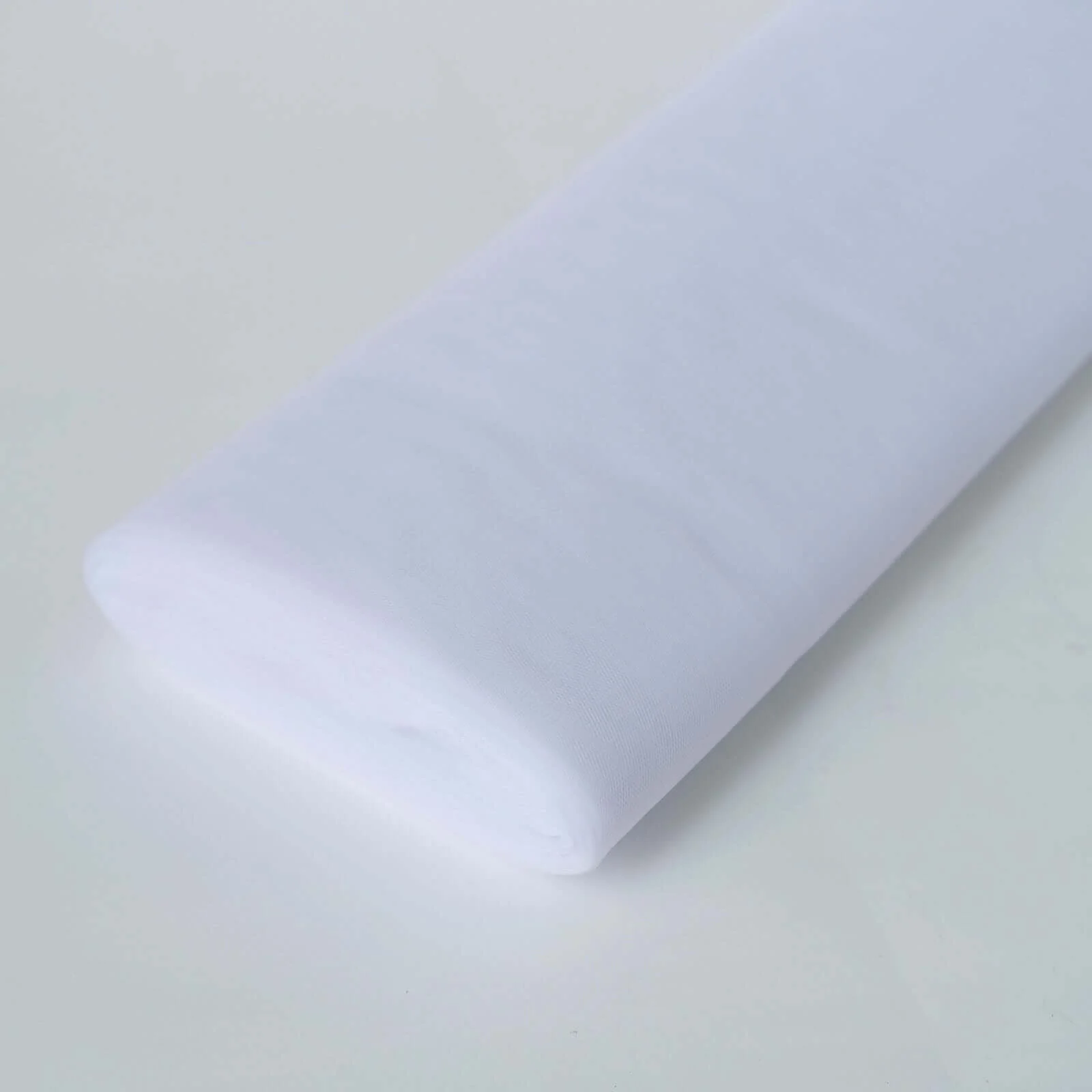 White Tulle Fabric Bolt, DIY Crafts Sheer Fabric Roll 54"x40 Yards - Image 3