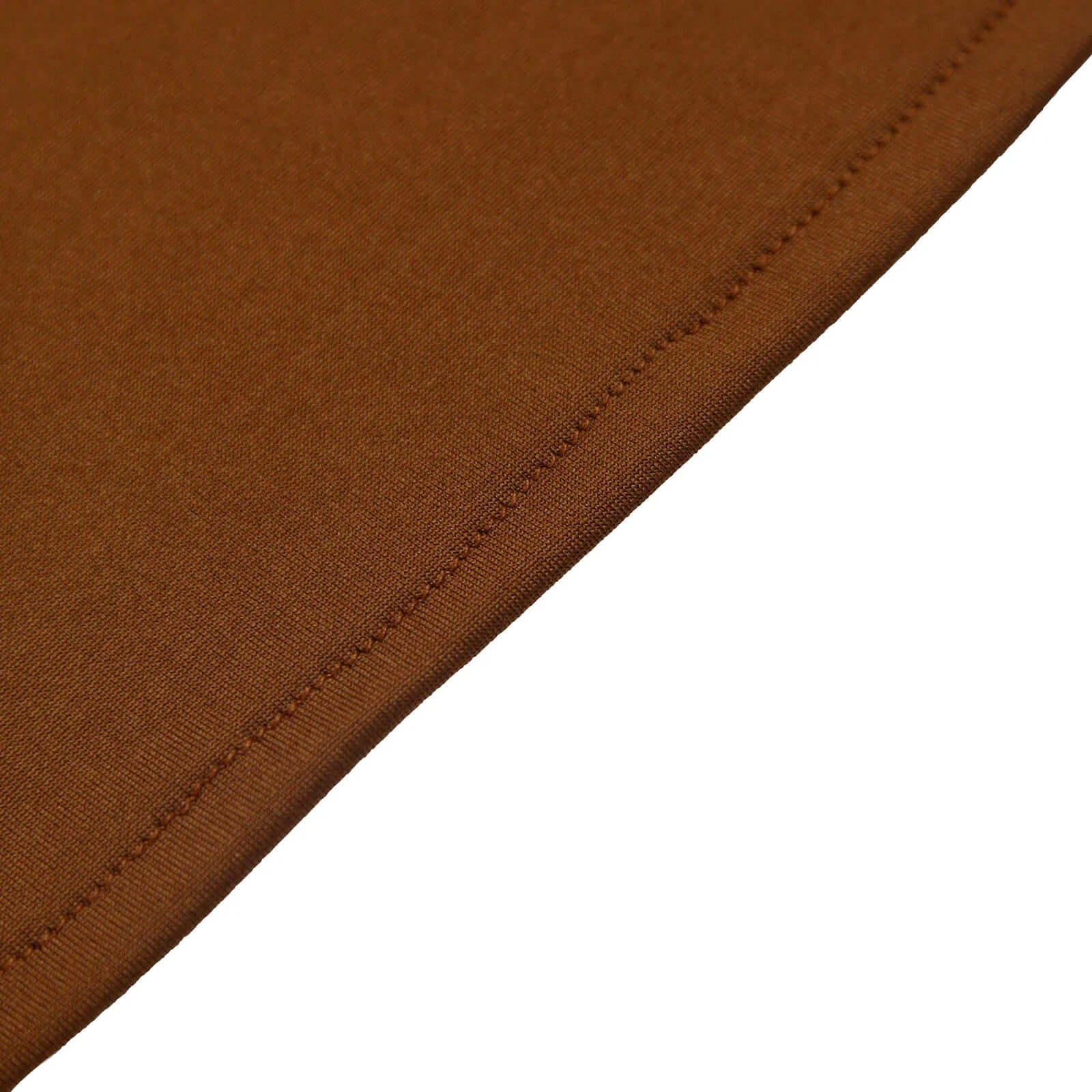 Cinnamon Brown Spandex Fitted Wedding Arch Cover For Round Top Chiara Backdrop Stand 5ft - Image 12