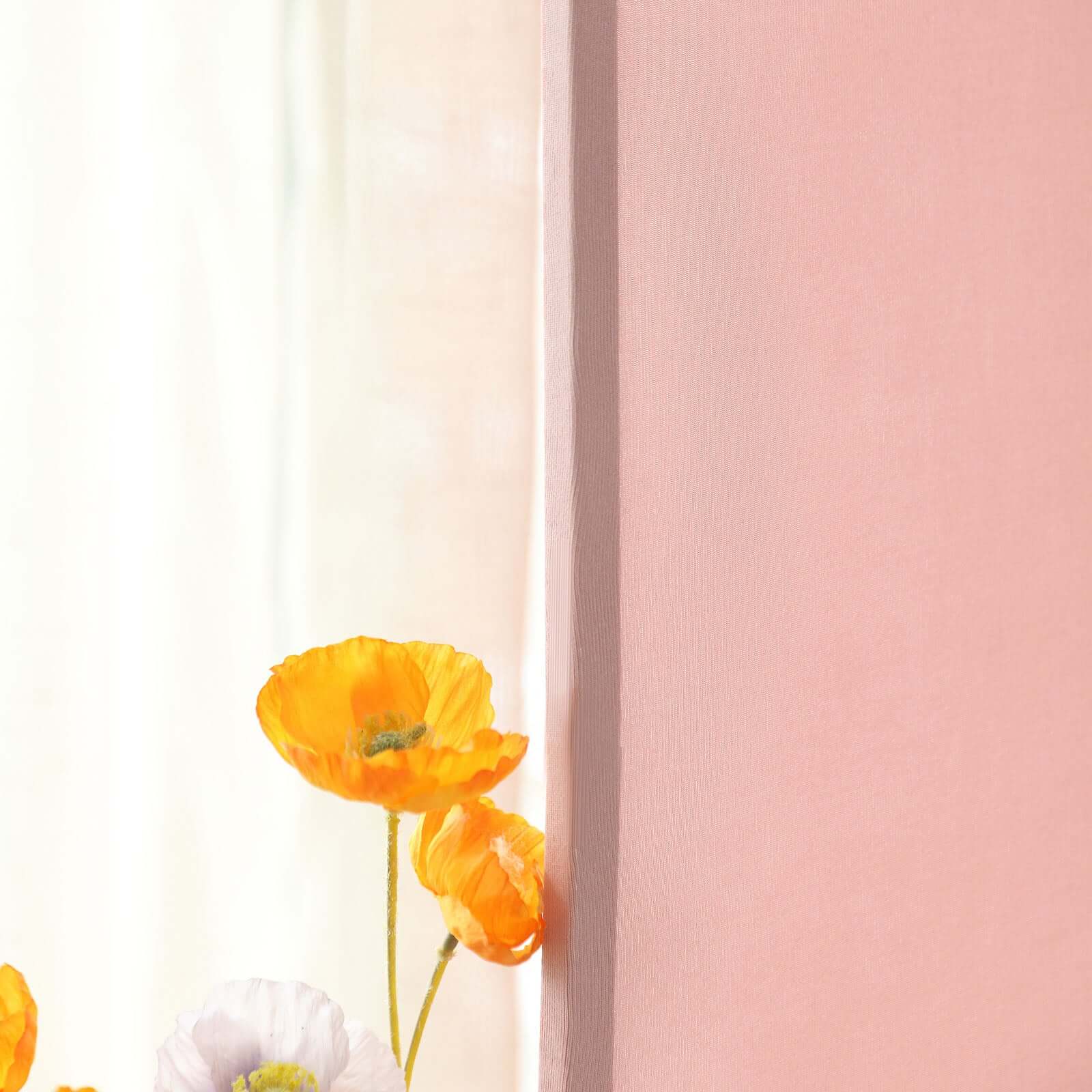 Matte Dusty Rose Spandex Fitted Wedding Arch Cover For Round Top Chiara Backdrop Stand 5ft - Image 12