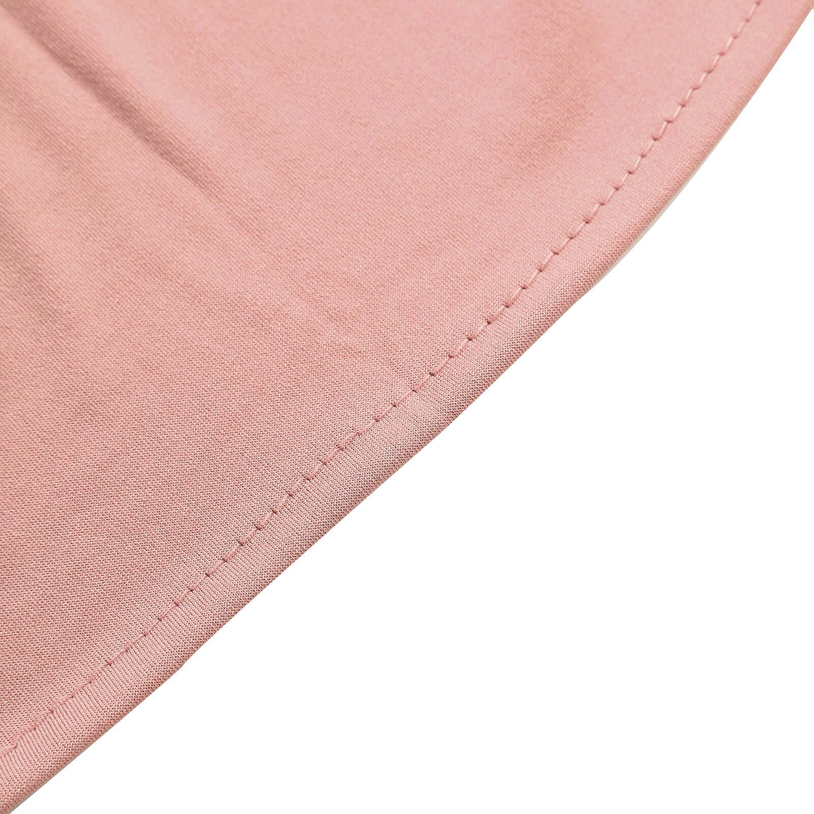Matte Dusty Rose Spandex Fitted Wedding Arch Cover For Round Top Chiara Backdrop Stand 5ft - Image 14