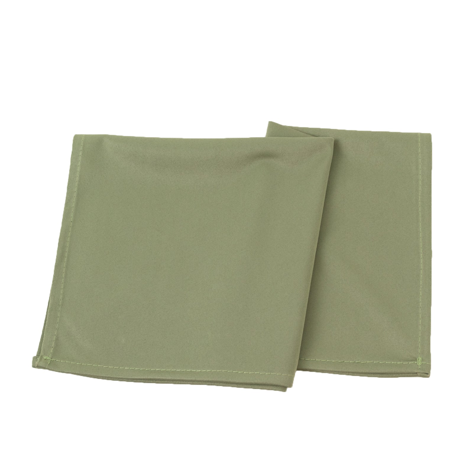 5 Pack Scuba Cloth Napkins – 17"x17" Dusty Sage Green, Wrinkle-Free & Reusable Table Napkins - Image 6