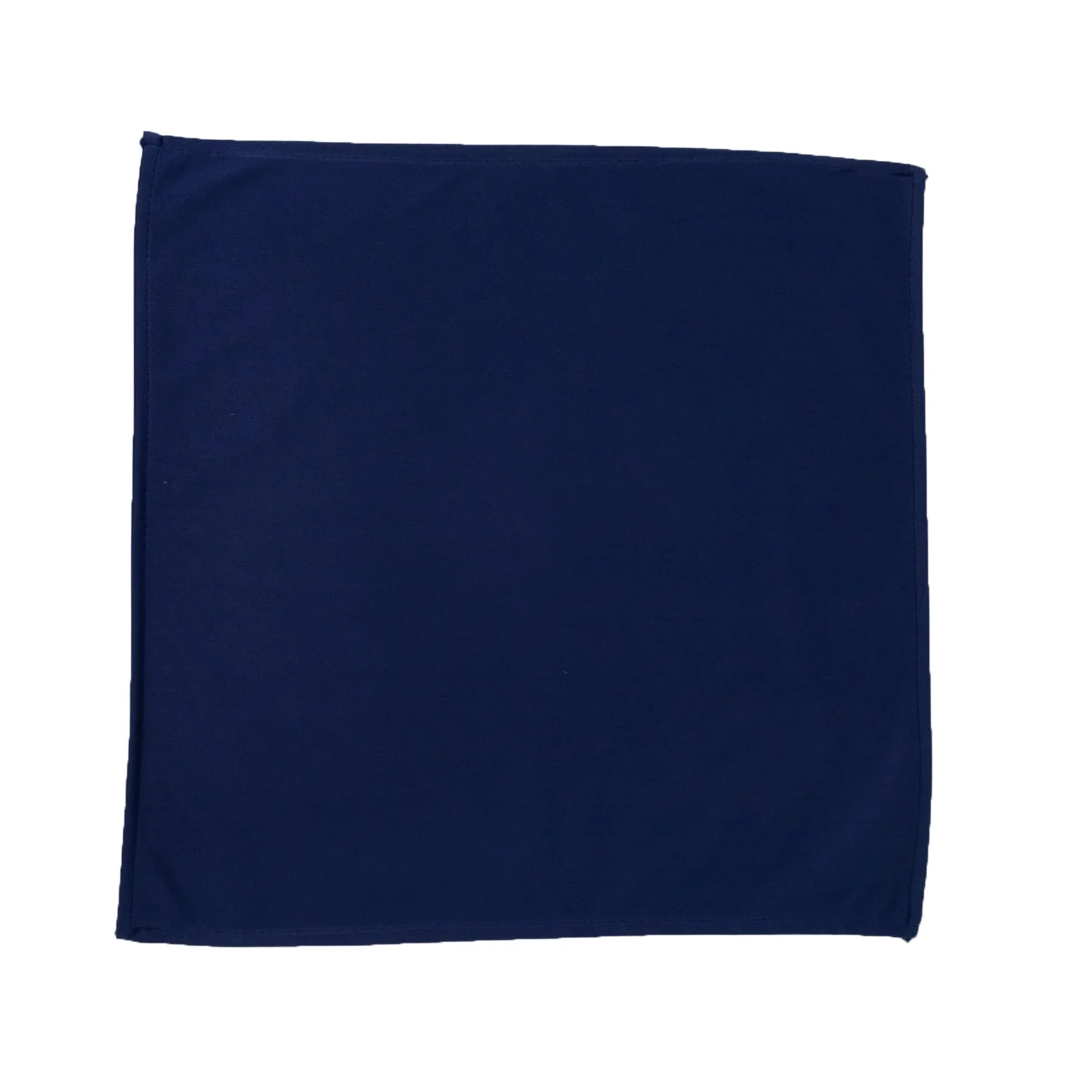 5 Pack Scuba Cloth Napkins – 17"x17" Navy Blue, Wrinkle-Free & Reusable Table Napkins - Image 7