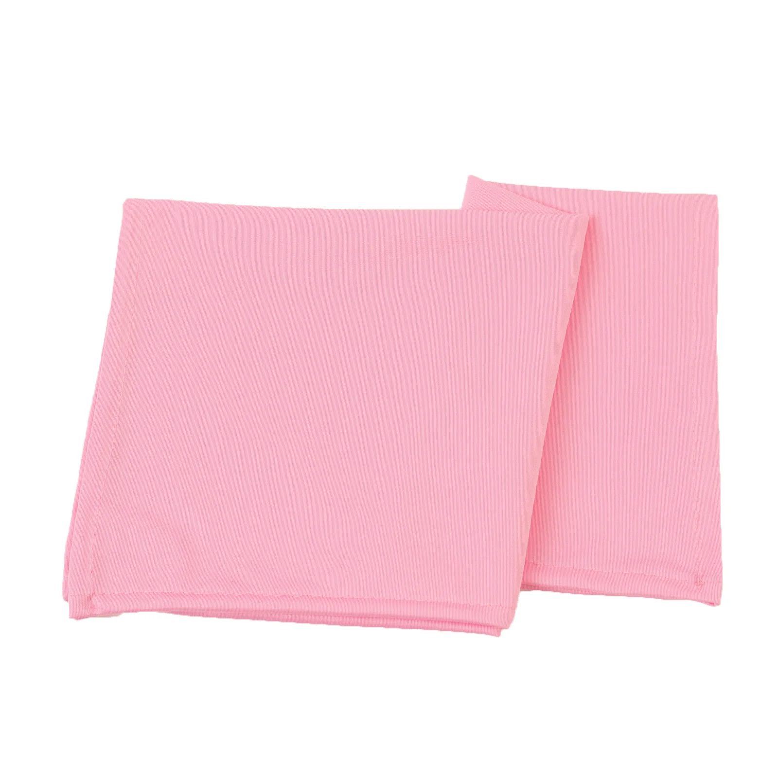 5 Pack Scuba Cloth Napkins – 17"x17" Pink, Wrinkle-Free & Reusable Table Napkins - Image 8