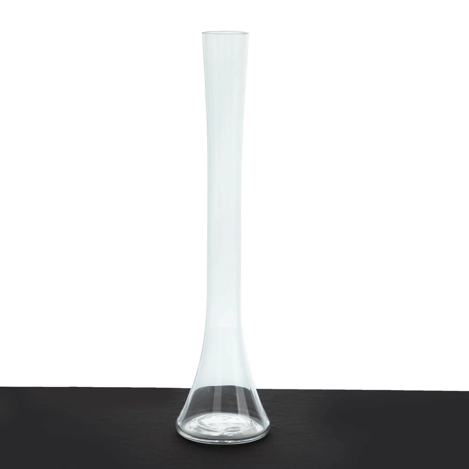 6-Pack Glass Eiffel Tower Vases 16" Clear with Round Base - Heavy Duty Skinny Flower Centerpieces - Image 7