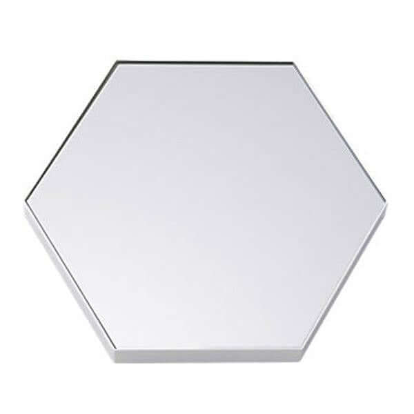 6-Pack Glass Mirror Table Centerpiece 8" Hexagon Hanging Wall Decor - Reflective Event Decorations - Image 6