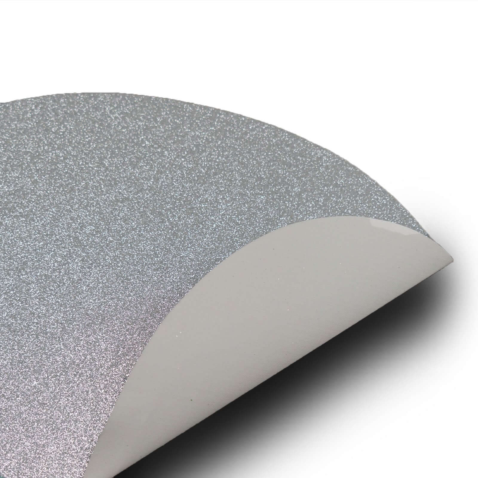 6-Pack Placemats 12"x18" Oval Glitter Design Silver Sparkle - Non-Slip Dining Table Mats - Image 17
