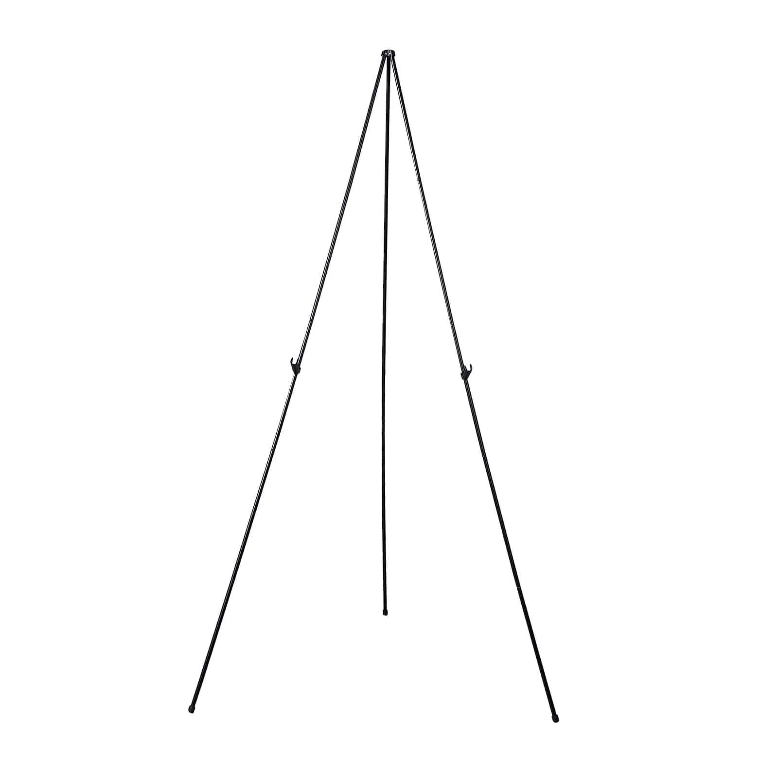 Black Metal Sign Holder Easel Stand, Collapsible Tripod Stand 65" - Image 6