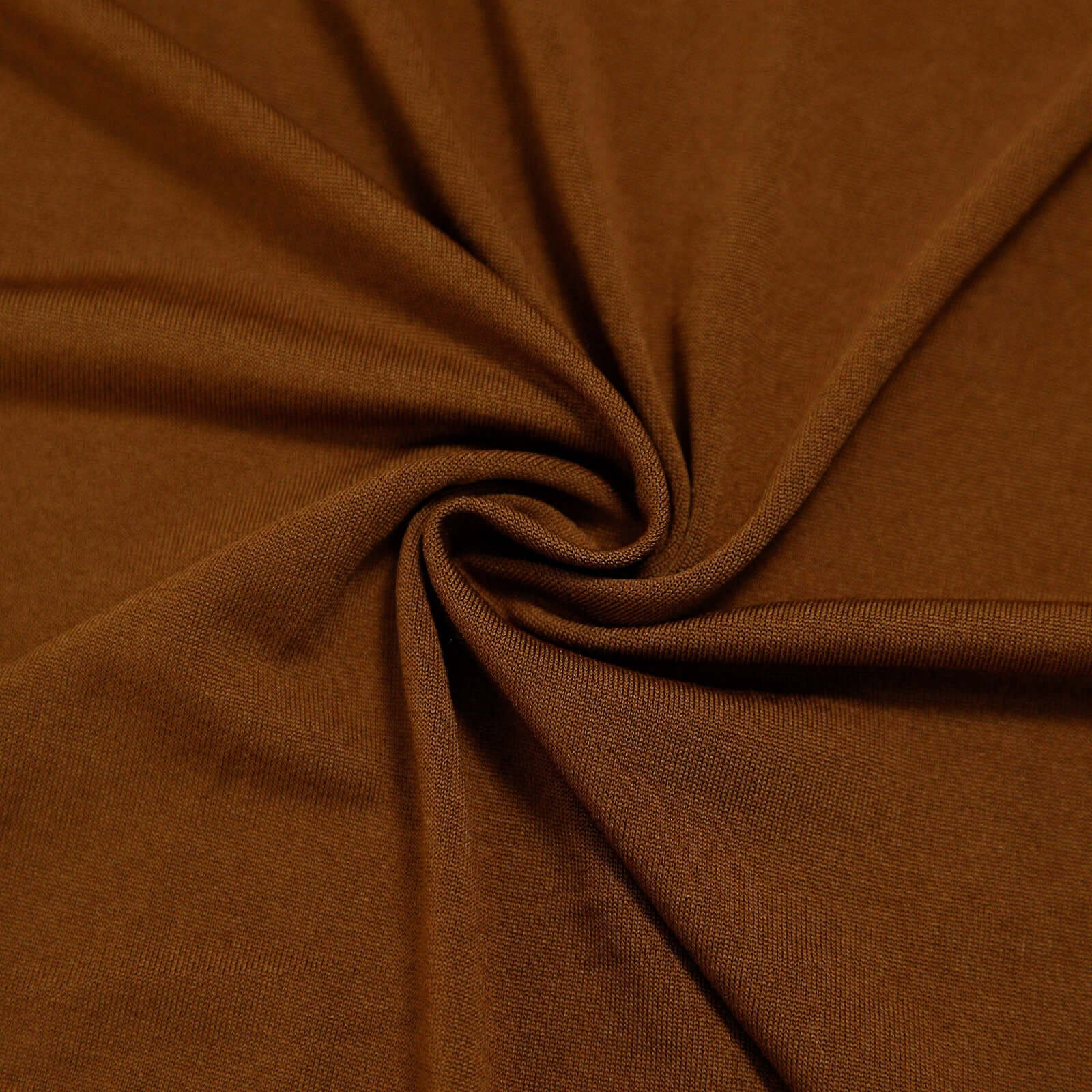 Cinnamon Brown Spandex Fitted Wedding Arch Cover For Round Top Chiara Backdrop Stand 6ft - Image 8
