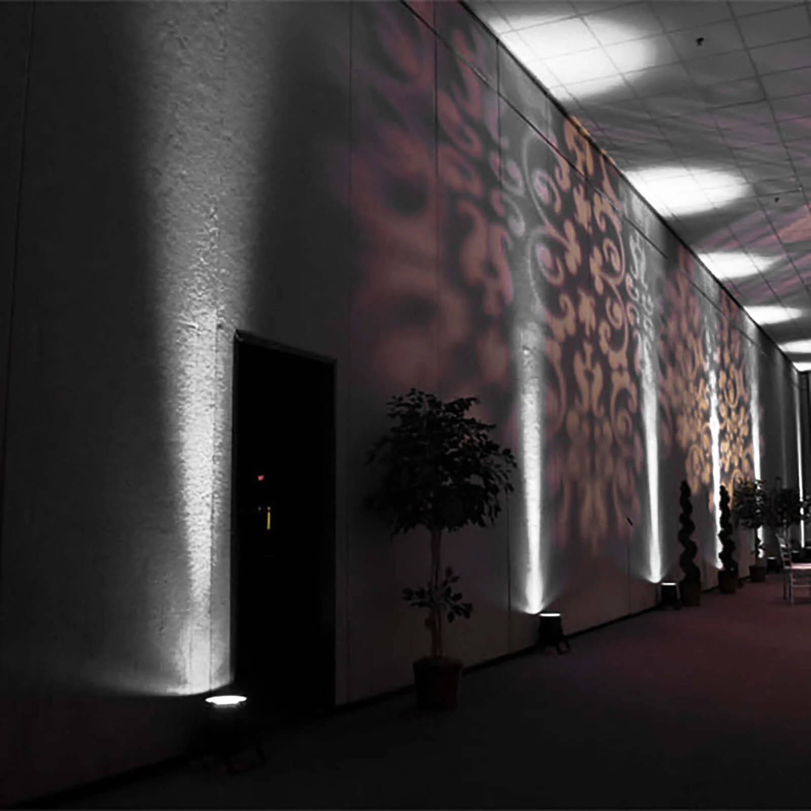 Bright White LED Backdrop Uplight, Indoor/Outdoor Landscape Spotlight 6W - Image 2
